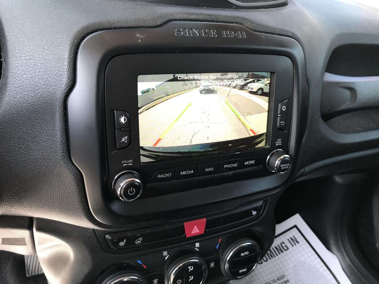 2015 Black /Black Jeep Renegade Limited 4WD (ZACCJBDT0FP) with an 2.4L L4 engine, 9-Speed Automatic transmission, located at 577 Chester Pike, Prospect Park, PA, 19076, (610) 237-1015, 39.886154, -75.302338 - 2015 Jeep Renegade LIMITED: Navigation system, backup camera, new PA inspection, SUPER CLEAN, runs LIKE NEW! This vehicle comes inspected and has been given a bumper to bumper safety check. It is very clean, reliable, and well maintained. We offer a unique pay plan that is known for being the eas- Photo#12