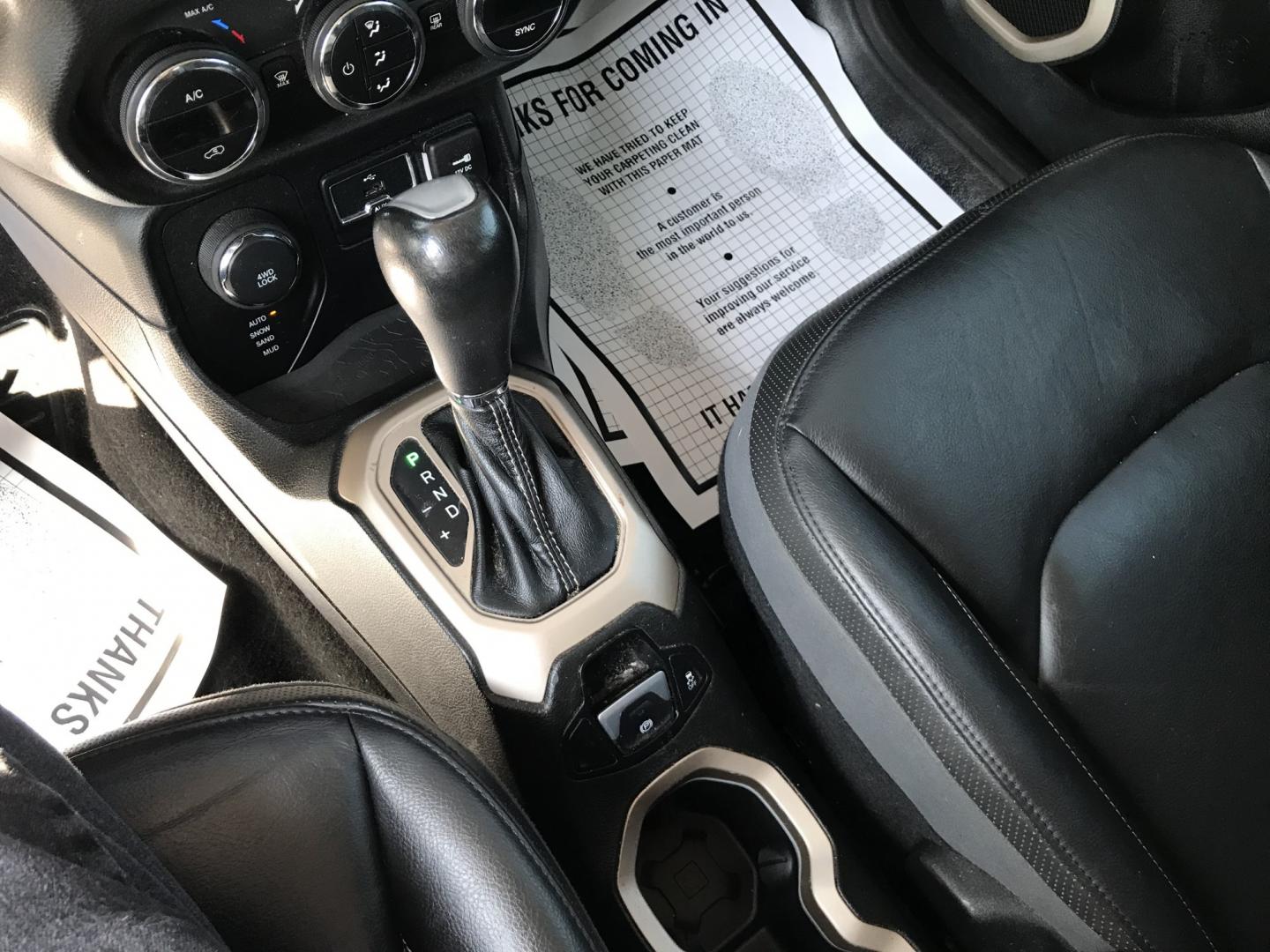 2015 Black /Black Jeep Renegade Limited 4WD (ZACCJBDT0FP) with an 2.4L L4 engine, 9-Speed Automatic transmission, located at 577 Chester Pike, Prospect Park, PA, 19076, (610) 237-1015, 39.886154, -75.302338 - 2015 Jeep Renegade LIMITED: Navigation system, backup camera, new PA inspection, SUPER CLEAN, runs LIKE NEW! This vehicle comes inspected and has been given a bumper to bumper safety check. It is very clean, reliable, and well maintained. We offer a unique pay plan that is known for being the eas- Photo#13