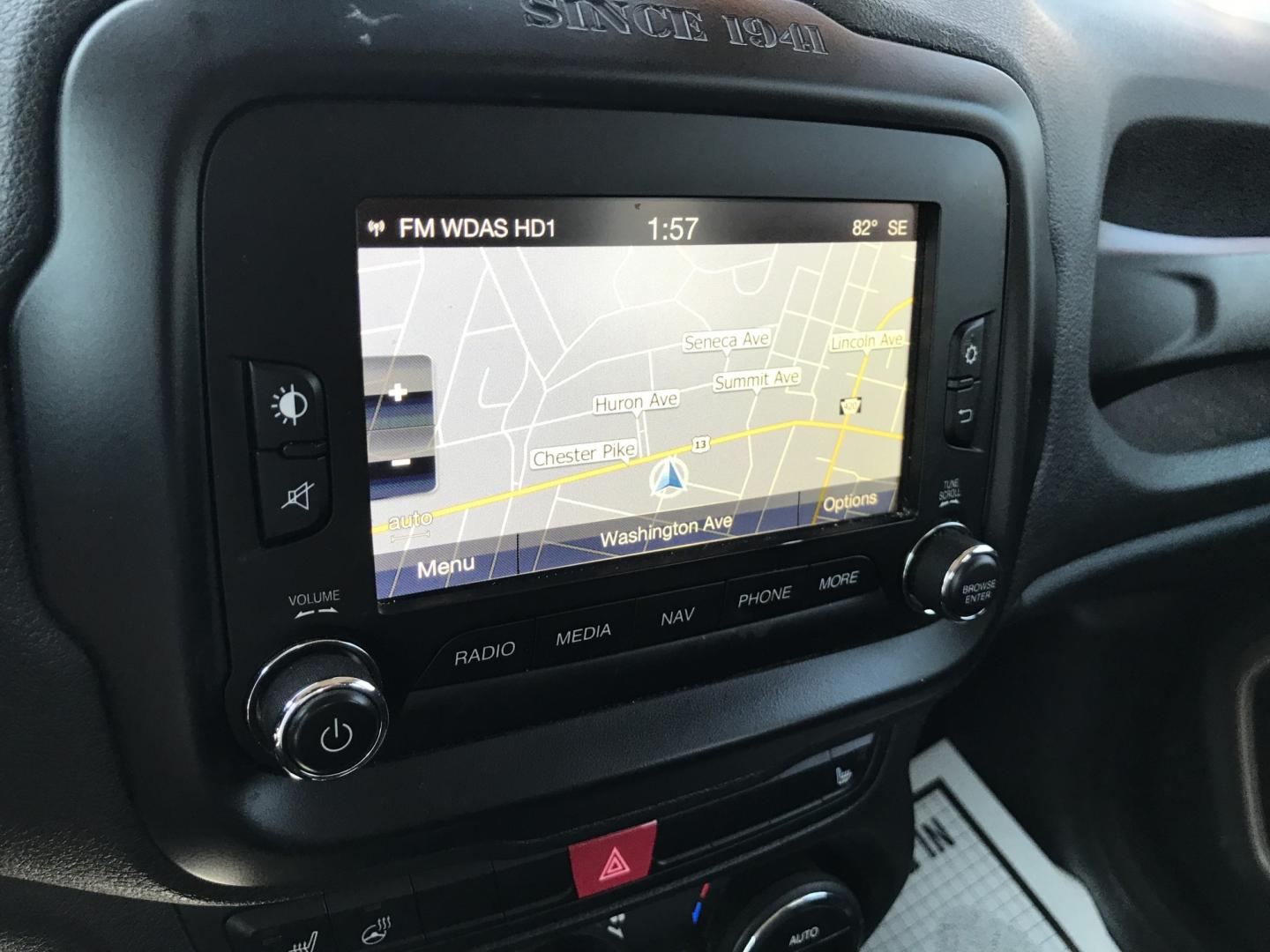 2015 Black /Black Jeep Renegade Limited 4WD (ZACCJBDT0FP) with an 2.4L L4 engine, 9-Speed Automatic transmission, located at 577 Chester Pike, Prospect Park, PA, 19076, (610) 237-1015, 39.886154, -75.302338 - 2015 Jeep Renegade LIMITED: Navigation system, backup camera, new PA inspection, SUPER CLEAN, runs LIKE NEW! This vehicle comes inspected and has been given a bumper to bumper safety check. It is very clean, reliable, and well maintained. We offer a unique pay plan that is known for being the eas- Photo#16