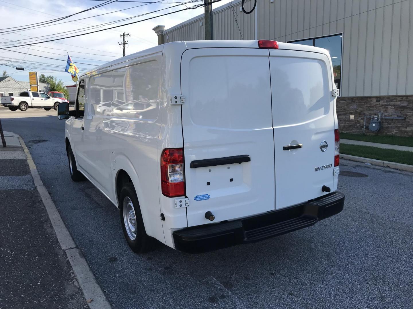 2019 White /Gray Nissan NV Cargo 2500 HD S V6 (1N6BF0KY4KN) with an 4.0L V6 engine, 5A transmission, located at 577 Chester Pike, Prospect Park, PA, 19076, (610) 237-1015, 39.886154, -75.302338 - 2019 Nissan NV 2500: multiple pieces of shelving, partition, no side or rear windows, new PA inspection, SUPER CLEAN and FLEET MAINTAINED! This vehicle comes inspected and has been given a bumper to bumper safety check. It is very clean, reliable, and well maintained. We offer a unique pay plan t - Photo#5