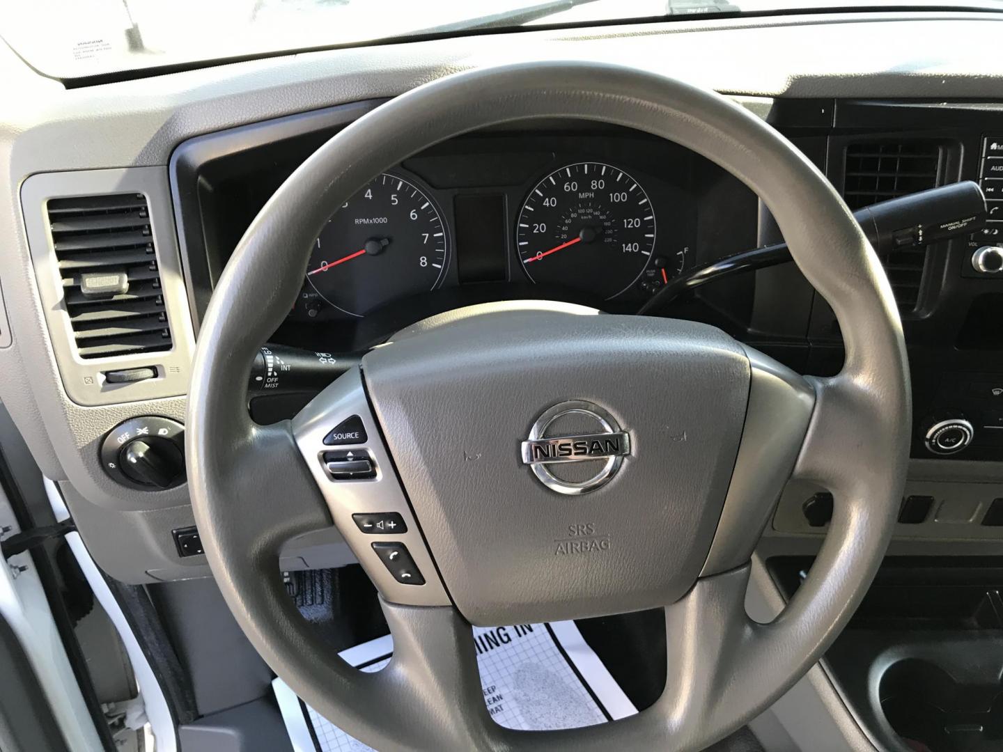 2019 White /Gray Nissan NV Cargo 2500 HD S V6 (1N6BF0KY4KN) with an 4.0L V6 engine, 5A transmission, located at 577 Chester Pike, Prospect Park, PA, 19076, (610) 237-1015, 39.886154, -75.302338 - 2019 Nissan NV 2500: multiple pieces of shelving, partition, no side or rear windows, new PA inspection, SUPER CLEAN and FLEET MAINTAINED! This vehicle comes inspected and has been given a bumper to bumper safety check. It is very clean, reliable, and well maintained. We offer a unique pay plan t - Photo#13