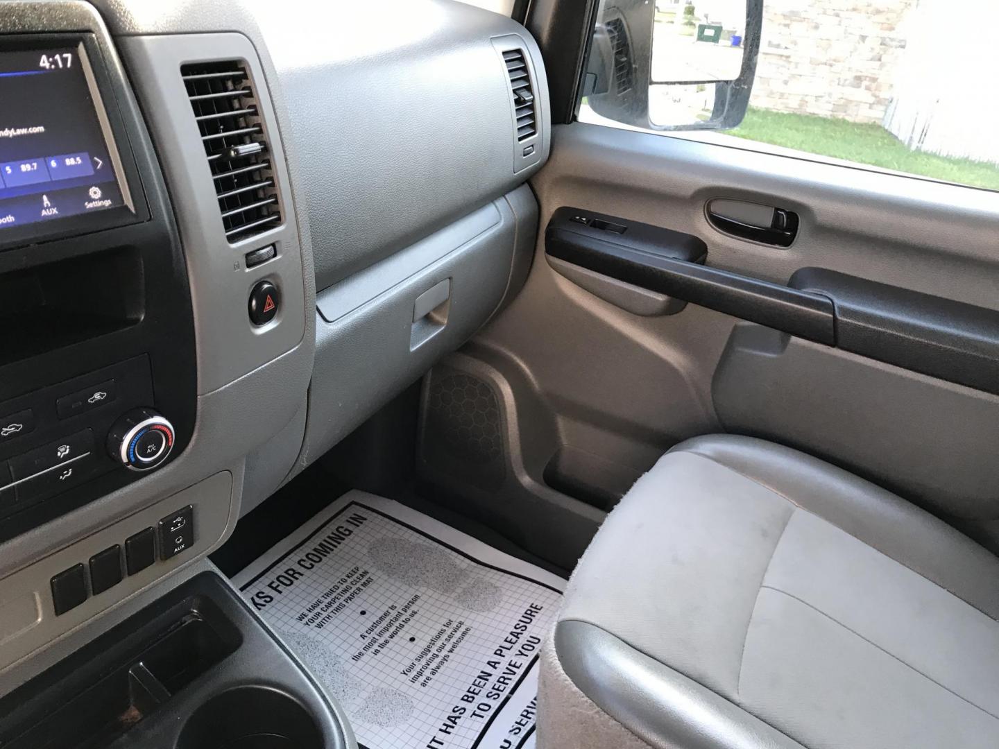 2019 White /Gray Nissan NV Cargo 2500 HD S V6 (1N6BF0KY4KN) with an 4.0L V6 engine, 5A transmission, located at 577 Chester Pike, Prospect Park, PA, 19076, (610) 237-1015, 39.886154, -75.302338 - 2019 Nissan NV 2500: multiple pieces of shelving, partition, no side or rear windows, new PA inspection, SUPER CLEAN and FLEET MAINTAINED! This vehicle comes inspected and has been given a bumper to bumper safety check. It is very clean, reliable, and well maintained. We offer a unique pay plan t - Photo#16