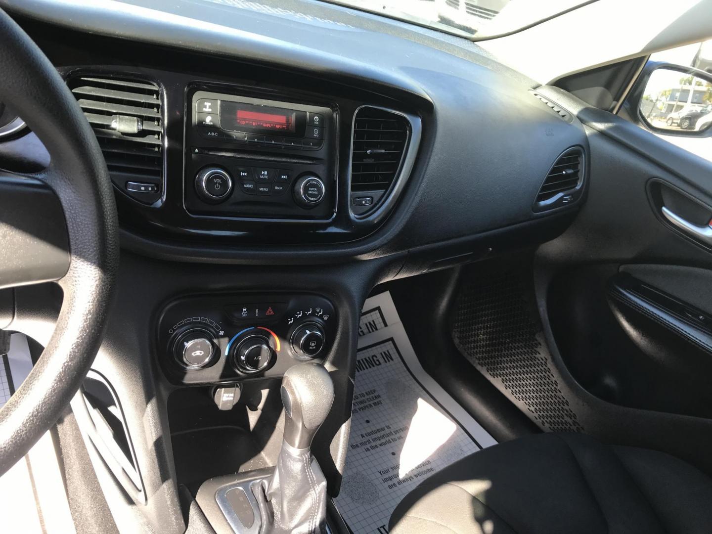 2013 Blue /Black Dodge Dart SE (1C3CDFAA2DD) with an 2.0L L4 DOHC 16V TURBO engine, located at 577 Chester Pike, Prospect Park, PA, 19076, (610) 237-1015, 39.886154, -75.302338 - Photo#12