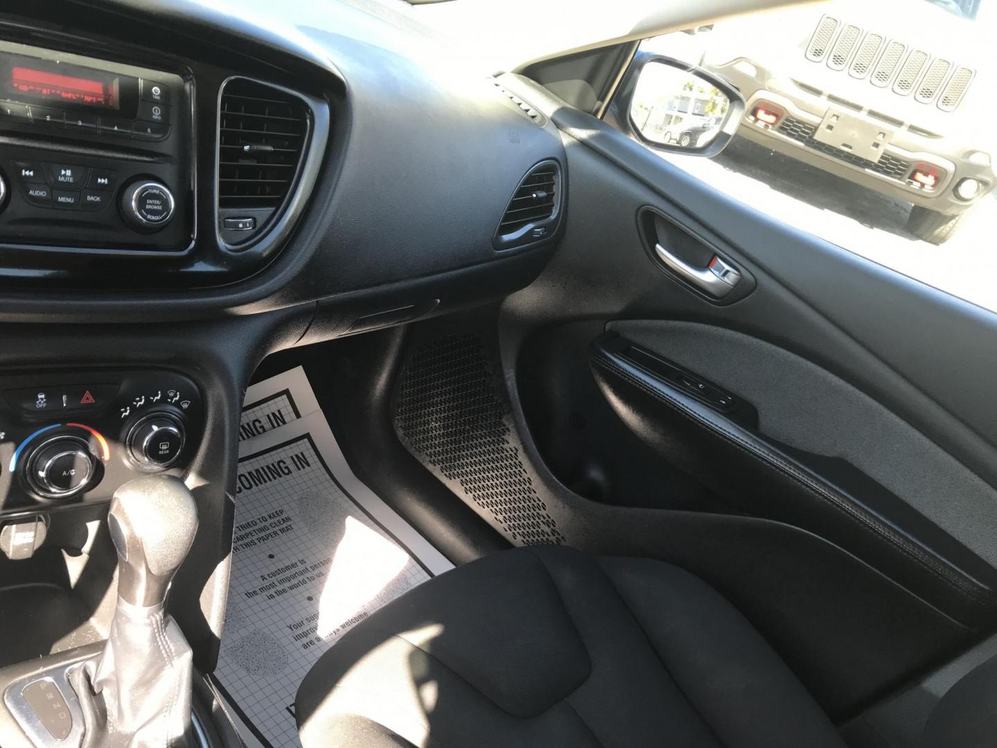 2013 Blue /Black Dodge Dart SE (1C3CDFAA2DD) with an 2.0L L4 DOHC 16V TURBO engine, located at 577 Chester Pike, Prospect Park, PA, 19076, (610) 237-1015, 39.886154, -75.302338 - Photo#14