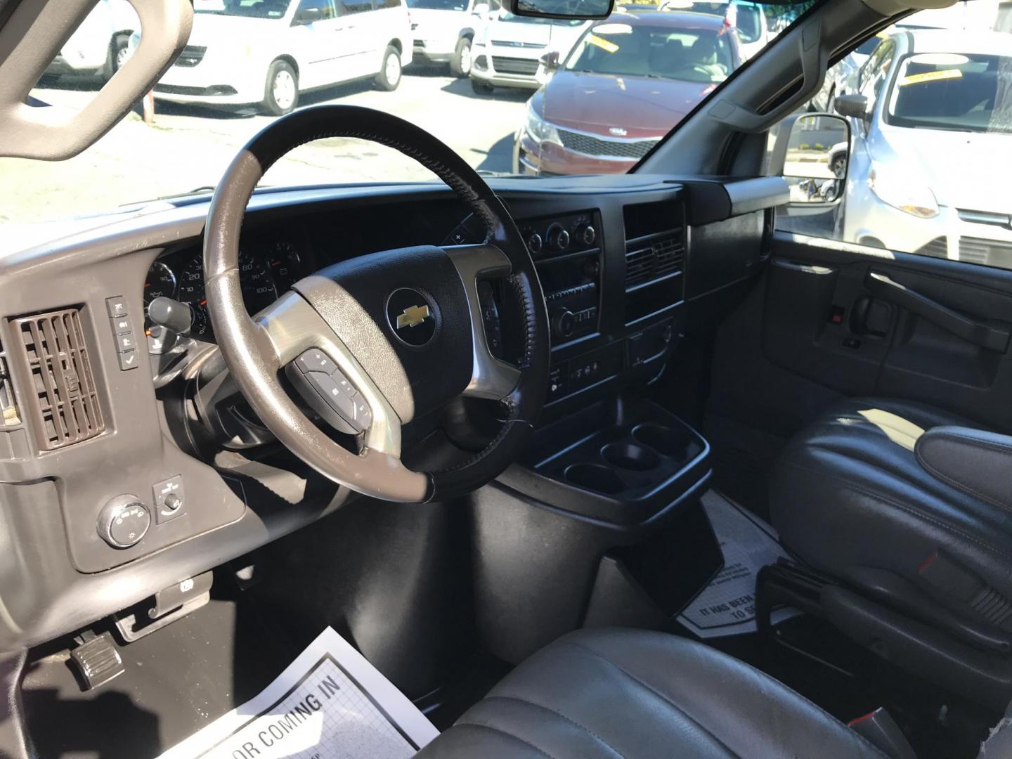 2019 White /Gray Chevrolet Express 2500 Cargo (1GCWGAFP4K1) with an 4.3L V6 engine, 6A transmission, located at 577 Chester Pike, Prospect Park, PA, 19076, (610) 237-1015, 39.886154, -75.302338 - 2019 Chevrolet Express 2500 Cargo Van: Has multiple pieces of shelving, backup camera, no side or rear windows, new PA inspection, RUNS LIKE NEW, FLEET MAINTAINED! This vehicle comes inspected and has been given a bumper to bumper safety check. It is very clean, reliable, and well maintained. We - Photo#9