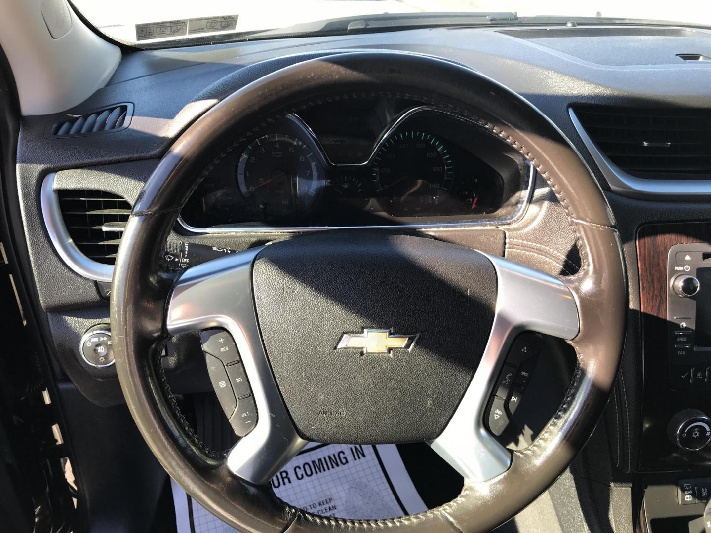 2017 Black /Gray Chevrolet Traverse 1LT AWD (1GNKVGKD2HJ) with an 3.6L V6 DOHC 24V engine, 6A transmission, located at 577 Chester Pike, Prospect Park, PA, 19076, (610) 237-1015, 39.886154, -75.302338 - 2017 Chevrolet Traverse LT: AWD, 3rd row seating, new PA inspection, backup camera, SUPER CLEAN, runs LIKE NEW! This vehicle comes inspected and has been given a bumper to bumper safety check. It is very clean, reliable, and well maintained. We offer a unique pay plan that is known for being the - Photo#12