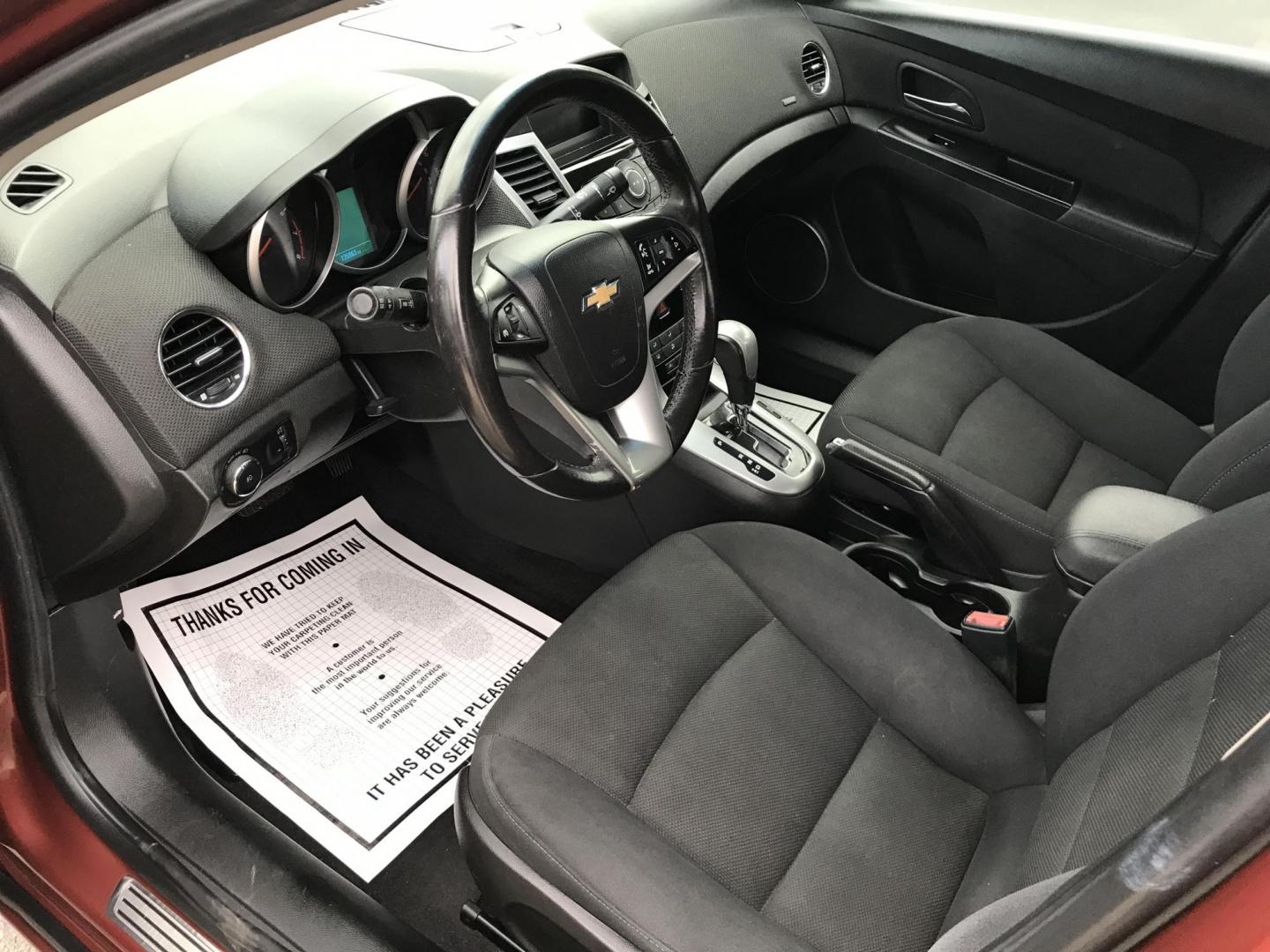 2012 Orange /Gray Chevrolet Cruze Eco (1G1PJ5SC7C7) with an 1.4L L4 DOHC 16V TURBO engine, 6-Speed Automatic transmission, located at 577 Chester Pike, Prospect Park, PA, 19076, (610) 237-1015, 39.886154, -75.302338 - 2012 Chevy Cruze: Only 135k miles, great on gas, new PA inspection, SUPER CLEAN, runs LIKE NEW! This vehicle comes inspected and has been given a bumper to bumper safety check. It is very clean, reliable, and well maintained. We offer a unique pay plan that is known for being the easiest and fast - Photo#7