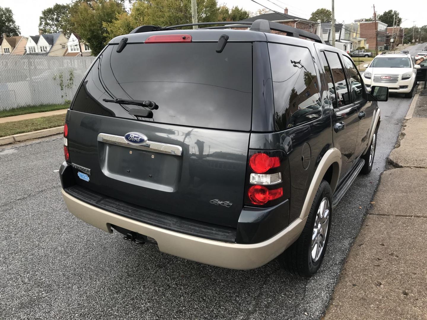 2010 Gray /Tan Ford Explorer Eddie Bauer 4.0L 4WD (1FMEU7EE4AU) with an 4.0L V6 SOHC 16V engine, 5-Speed Automatic transmission, located at 577 Chester Pike, Prospect Park, PA, 19076, (610) 237-1015, 39.886154, -75.302338 - 2010 Ford Explorer Eddie Bauer: 3rd row seating, 4x4, new PA inspection, runs LIKE NEW! This vehicle comes inspected and has been given a bumper to bumper safety check. It is very clean, reliable, and well maintained. We offer a unique pay plan that is known for being the easiest and fastest fina - Photo#4