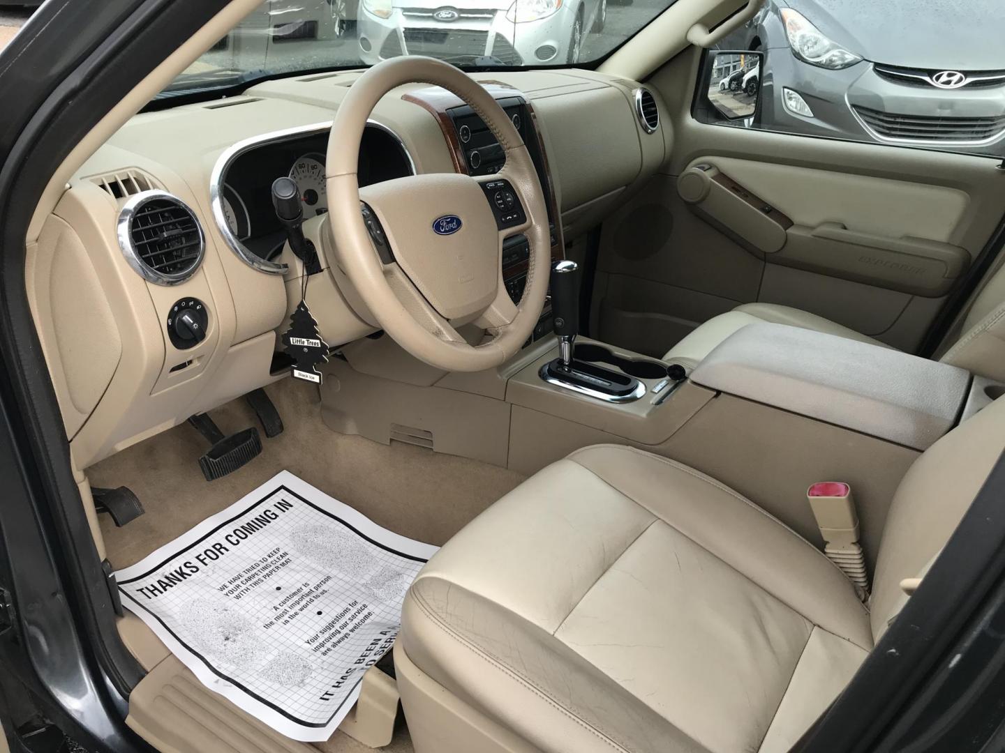 2010 Gray /Tan Ford Explorer Eddie Bauer 4.0L 4WD (1FMEU7EE4AU) with an 4.0L V6 SOHC 16V engine, 5-Speed Automatic transmission, located at 577 Chester Pike, Prospect Park, PA, 19076, (610) 237-1015, 39.886154, -75.302338 - 2010 Ford Explorer Eddie Bauer: 3rd row seating, 4x4, new PA inspection, runs LIKE NEW! This vehicle comes inspected and has been given a bumper to bumper safety check. It is very clean, reliable, and well maintained. We offer a unique pay plan that is known for being the easiest and fastest fina - Photo#9