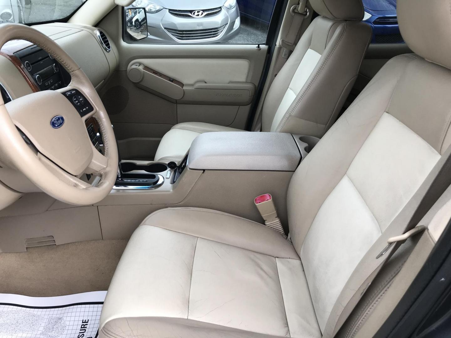 2010 Gray /Tan Ford Explorer Eddie Bauer 4.0L 4WD (1FMEU7EE4AU) with an 4.0L V6 SOHC 16V engine, 5-Speed Automatic transmission, located at 577 Chester Pike, Prospect Park, PA, 19076, (610) 237-1015, 39.886154, -75.302338 - 2010 Ford Explorer Eddie Bauer: 3rd row seating, 4x4, new PA inspection, runs LIKE NEW! This vehicle comes inspected and has been given a bumper to bumper safety check. It is very clean, reliable, and well maintained. We offer a unique pay plan that is known for being the easiest and fastest fina - Photo#11