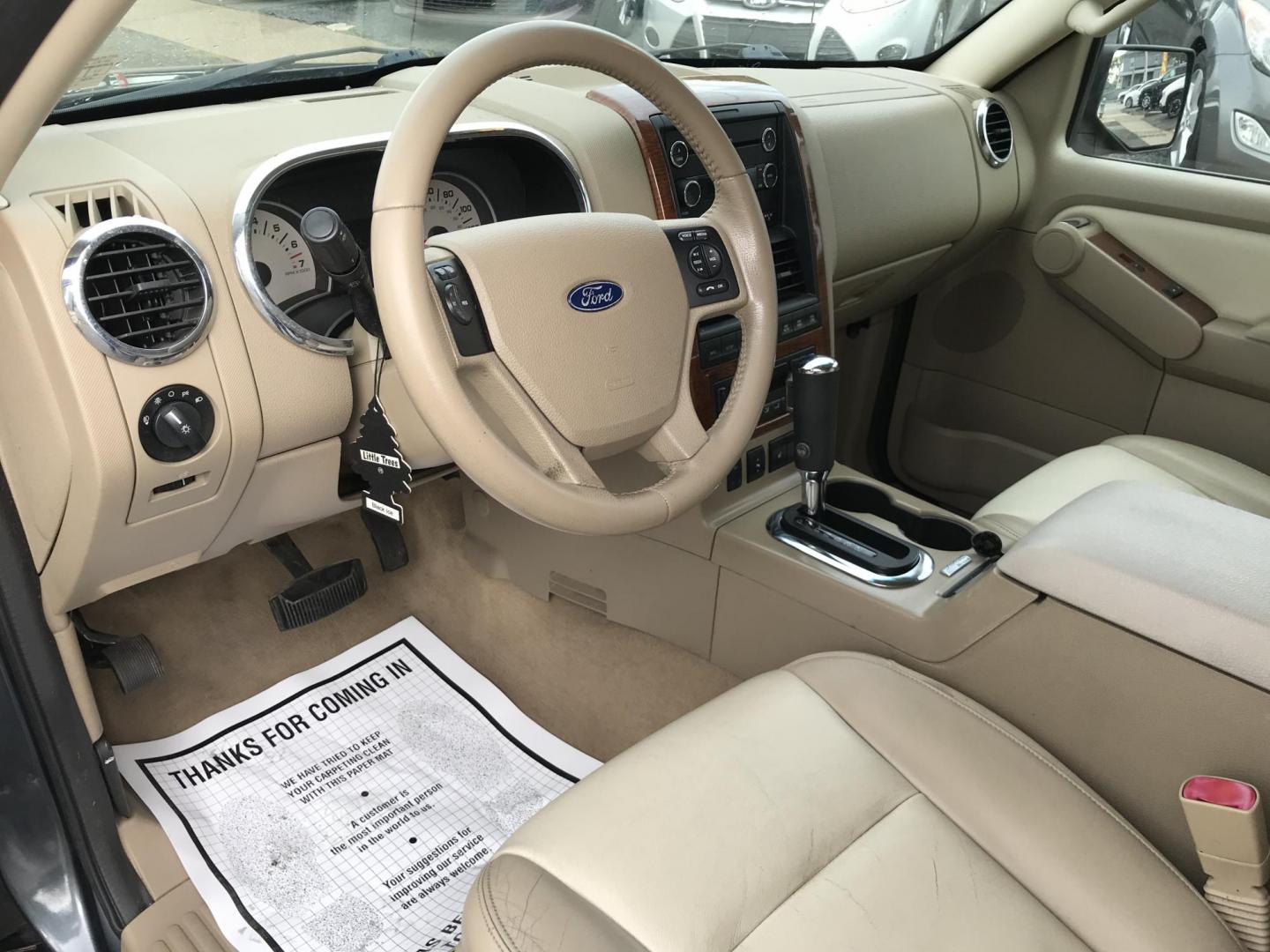 2010 Gray /Tan Ford Explorer Eddie Bauer 4.0L 4WD (1FMEU7EE4AU) with an 4.0L V6 SOHC 16V engine, 5-Speed Automatic transmission, located at 577 Chester Pike, Prospect Park, PA, 19076, (610) 237-1015, 39.886154, -75.302338 - 2010 Ford Explorer Eddie Bauer: 3rd row seating, 4x4, new PA inspection, runs LIKE NEW! This vehicle comes inspected and has been given a bumper to bumper safety check. It is very clean, reliable, and well maintained. We offer a unique pay plan that is known for being the easiest and fastest fina - Photo#12