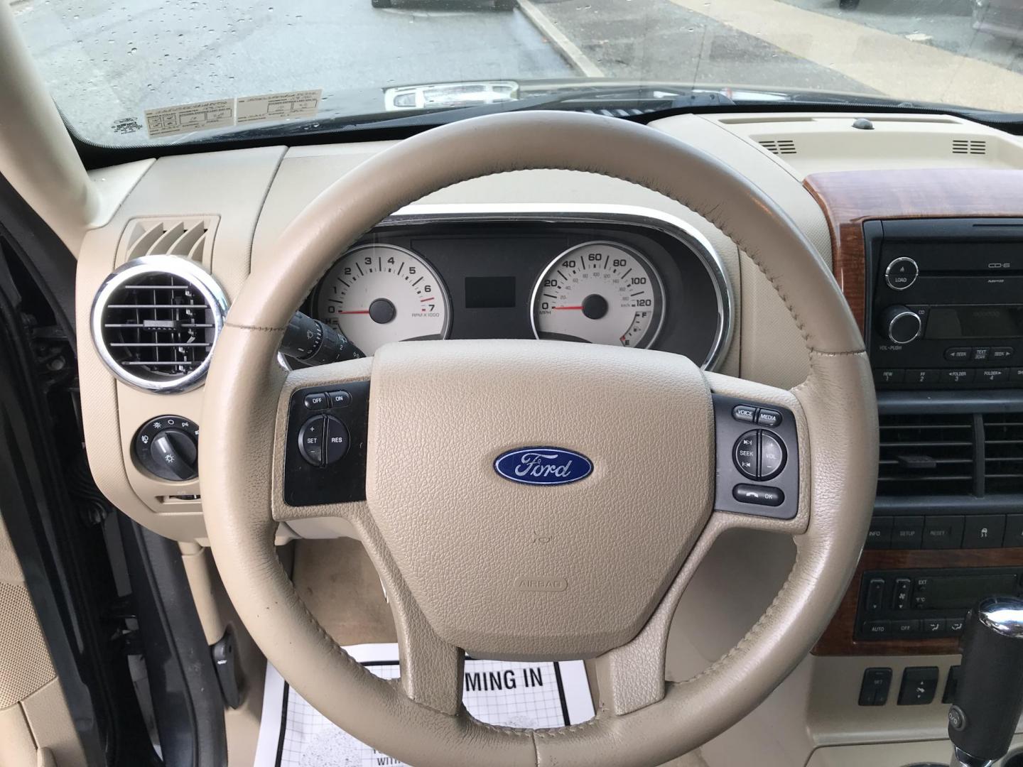 2010 Gray /Tan Ford Explorer Eddie Bauer 4.0L 4WD (1FMEU7EE4AU) with an 4.0L V6 SOHC 16V engine, 5-Speed Automatic transmission, located at 577 Chester Pike, Prospect Park, PA, 19076, (610) 237-1015, 39.886154, -75.302338 - 2010 Ford Explorer Eddie Bauer: 3rd row seating, 4x4, new PA inspection, runs LIKE NEW! This vehicle comes inspected and has been given a bumper to bumper safety check. It is very clean, reliable, and well maintained. We offer a unique pay plan that is known for being the easiest and fastest fina - Photo#13