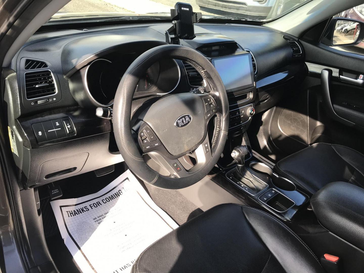 2014 Brown /Black Kia Sorento EX V6 AWD (5XYKUDA76EG) with an 3.3L V6 DOHC 24V engine, 6-Speed Automatic transmission, located at 577 Chester Pike, Prospect Park, PA, 19076, (610) 237-1015, 39.886154, -75.302338 - 2014 Kia Sorento EX: AWD, aftermarket screen radio, new PA inspection, SUPER CLEAN, runs LIKE NEW! This vehicle comes inspected and has been given a bumper to bumper safety check. It is very clean, reliable, and well maintained. We offer a unique pay plan that is known for being the easiest and f - Photo#11