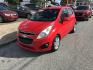 2014 Red /Black Chevrolet Spark LS Auto (KL8CB6S90EC) with an 1.2L L4 16V DOHC engine, Continuously Variable Transmission transmission, located at 577 Chester Pike, Prospect Park, PA, 19076, (610) 237-1015, 39.886154, -75.302338 - 2014 Chevy Spark LS: Only 76k miles, new PA inspection, great on gas, runs LIKE NEW! This vehicle comes inspected and has been given a bumper to bumper safety check. It is very clean, reliable, and well maintained. We offer a unique pay plan that is known for being the easiest and fastest financi - Photo#2