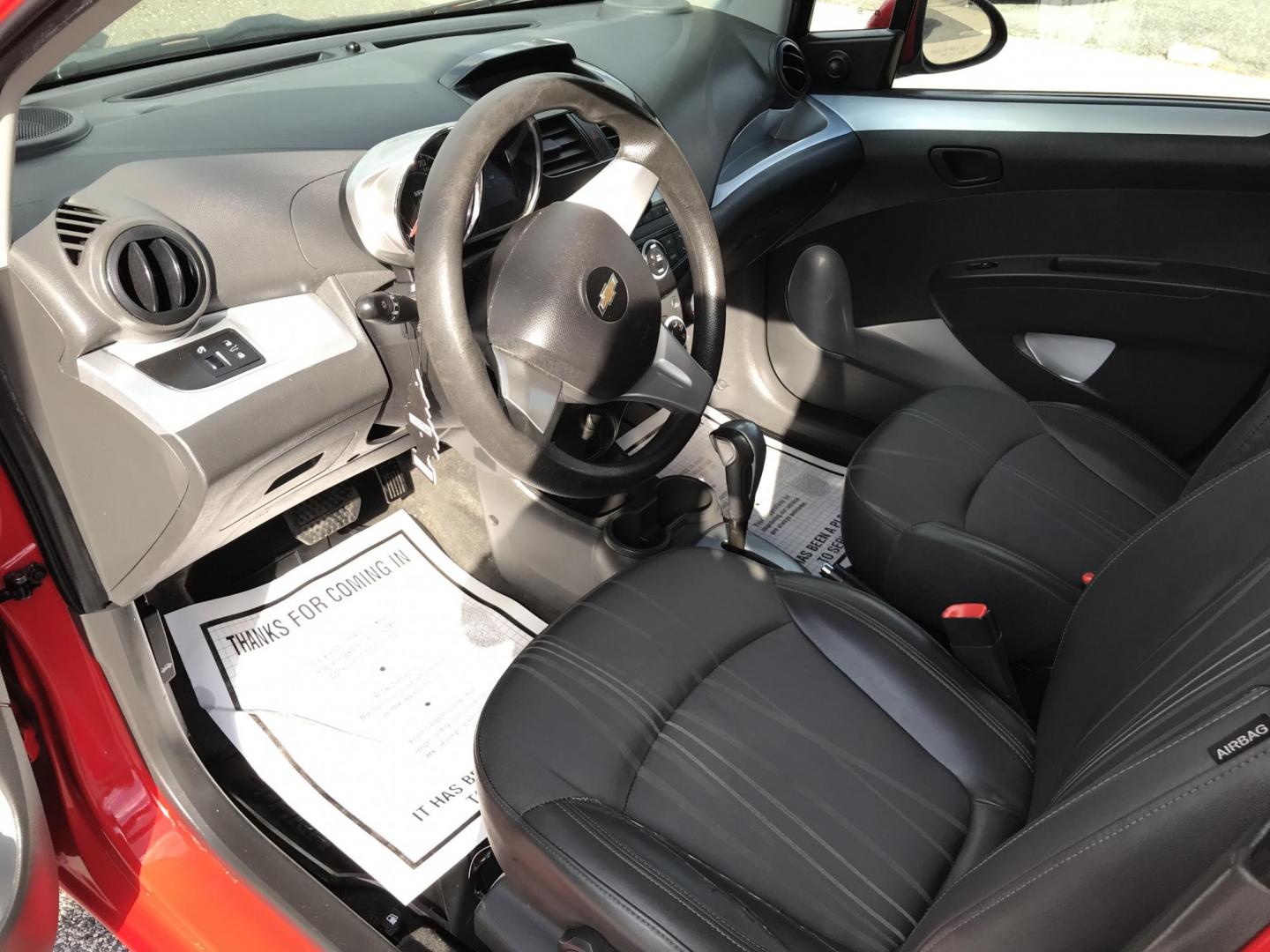 2014 Red /Black Chevrolet Spark LS Auto (KL8CB6S90EC) with an 1.2L L4 16V DOHC engine, Continuously Variable Transmission transmission, located at 577 Chester Pike, Prospect Park, PA, 19076, (610) 237-1015, 39.886154, -75.302338 - 2014 Chevy Spark LS: Only 76k miles, new PA inspection, great on gas, runs LIKE NEW! This vehicle comes inspected and has been given a bumper to bumper safety check. It is very clean, reliable, and well maintained. We offer a unique pay plan that is known for being the easiest and fastest financi - Photo#7