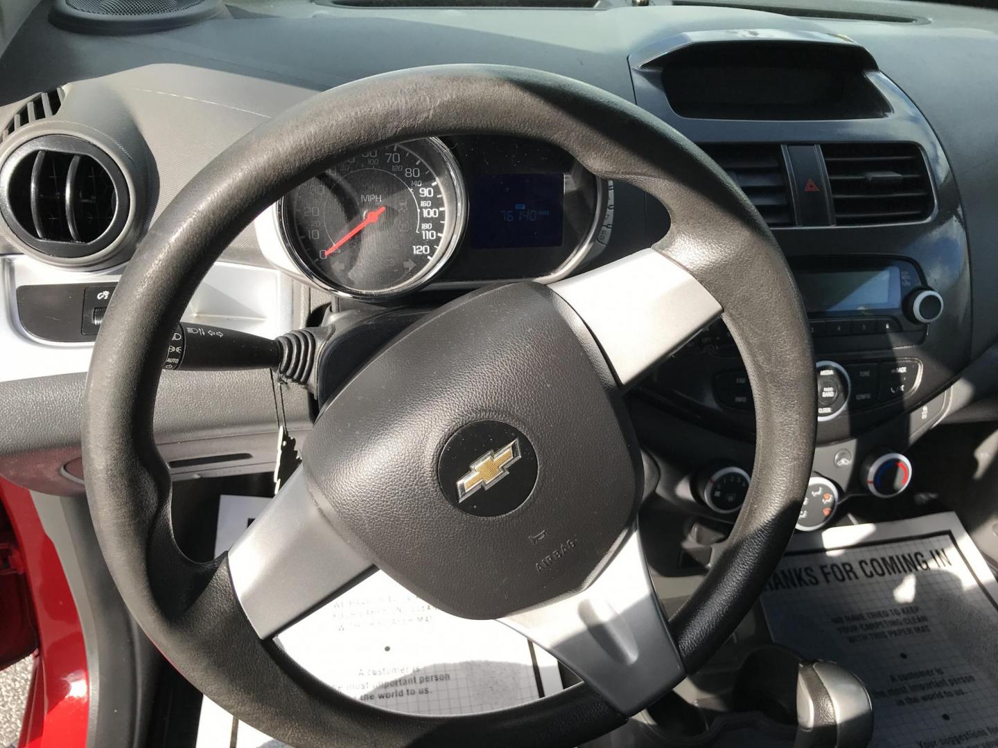 2014 Red /Black Chevrolet Spark LS Auto (KL8CB6S90EC) with an 1.2L L4 16V DOHC engine, Continuously Variable Transmission transmission, located at 577 Chester Pike, Prospect Park, PA, 19076, (610) 237-1015, 39.886154, -75.302338 - 2014 Chevy Spark LS: Only 76k miles, new PA inspection, great on gas, runs LIKE NEW! This vehicle comes inspected and has been given a bumper to bumper safety check. It is very clean, reliable, and well maintained. We offer a unique pay plan that is known for being the easiest and fastest financi - Photo#8