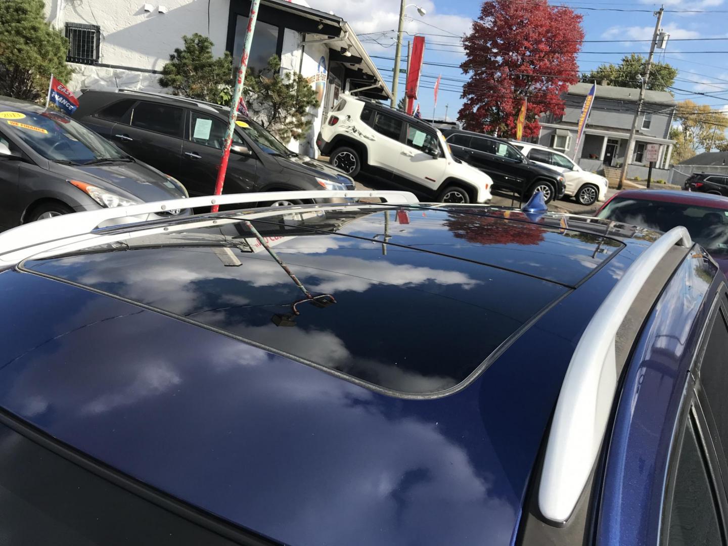 2017 Blue /Black Nissan Rogue SL AWD (JN8AT2MV2HW) with an 2.5L L4 DOHC 16V engine, CVT transmission, located at 577 Chester Pike, Prospect Park, PA, 19076, (610) 237-1015, 39.886154, -75.302338 - 2017 Nissan Rogue SL: Only 114k miles, panoramic sunroof, backup camera, navigation system, AWD, SUPER CLEAN, runs LIKE NEW! This vehicle comes inspected and has been given a bumper to bumper safety check. It is very clean, reliable, and well maintained. We offer a unique pay plan that is known f - Photo#8