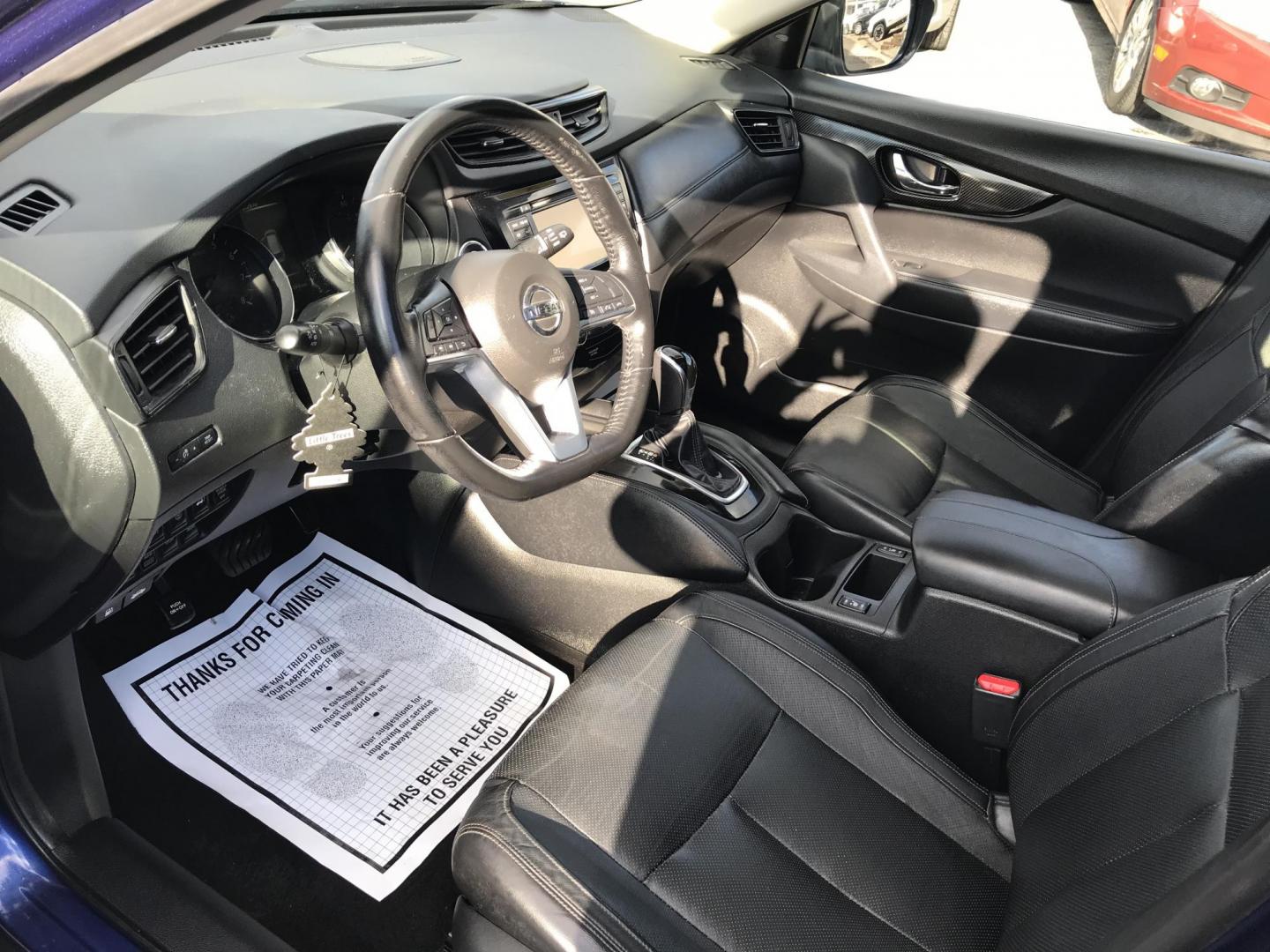 2017 Blue /Black Nissan Rogue SL AWD (JN8AT2MV2HW) with an 2.5L L4 DOHC 16V engine, CVT transmission, located at 577 Chester Pike, Prospect Park, PA, 19076, (610) 237-1015, 39.886154, -75.302338 - 2017 Nissan Rogue SL: Only 114k miles, panoramic sunroof, backup camera, navigation system, AWD, SUPER CLEAN, runs LIKE NEW! This vehicle comes inspected and has been given a bumper to bumper safety check. It is very clean, reliable, and well maintained. We offer a unique pay plan that is known f - Photo#9