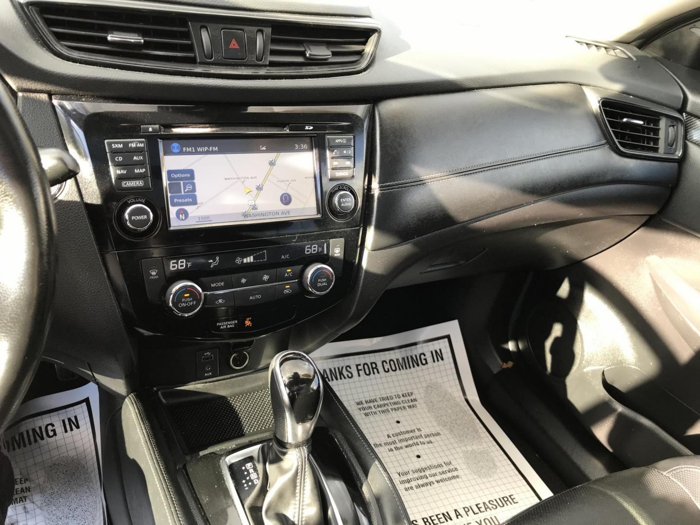 2017 Blue /Black Nissan Rogue SL AWD (JN8AT2MV2HW) with an 2.5L L4 DOHC 16V engine, CVT transmission, located at 577 Chester Pike, Prospect Park, PA, 19076, (610) 237-1015, 39.886154, -75.302338 - 2017 Nissan Rogue SL: Only 114k miles, panoramic sunroof, backup camera, navigation system, AWD, SUPER CLEAN, runs LIKE NEW! This vehicle comes inspected and has been given a bumper to bumper safety check. It is very clean, reliable, and well maintained. We offer a unique pay plan that is known f - Photo#14