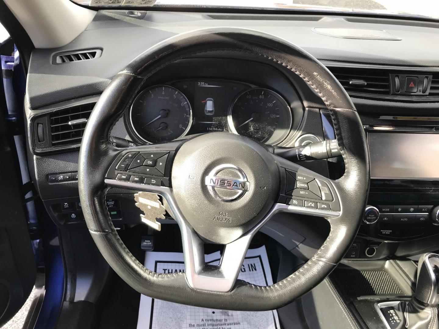 2017 Blue /Black Nissan Rogue SL AWD (JN8AT2MV2HW) with an 2.5L L4 DOHC 16V engine, CVT transmission, located at 577 Chester Pike, Prospect Park, PA, 19076, (610) 237-1015, 39.886154, -75.302338 - 2017 Nissan Rogue SL: Only 114k miles, panoramic sunroof, backup camera, navigation system, AWD, SUPER CLEAN, runs LIKE NEW! This vehicle comes inspected and has been given a bumper to bumper safety check. It is very clean, reliable, and well maintained. We offer a unique pay plan that is known f - Photo#13