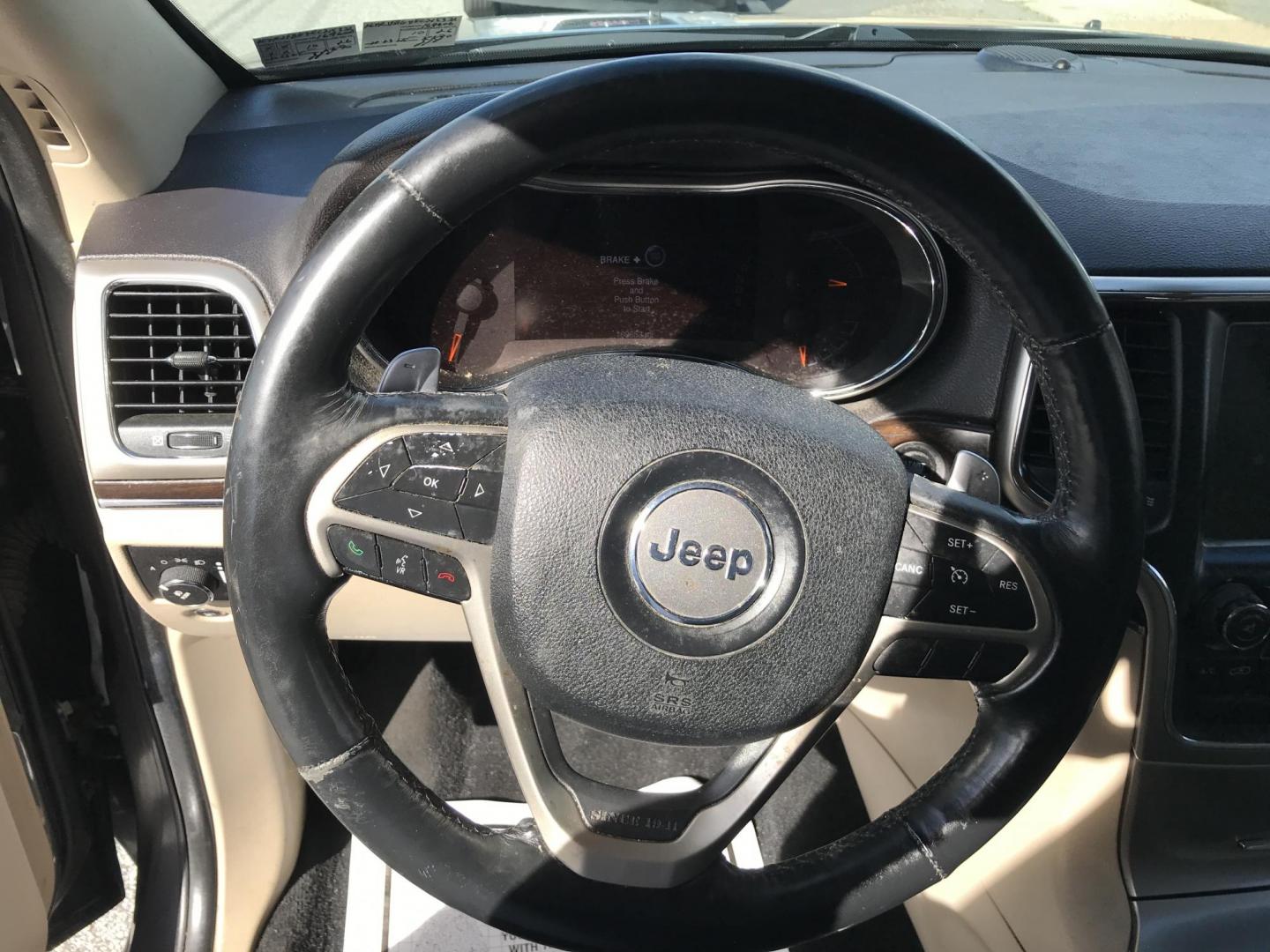 2014 Gray /Tan Jeep Grand Cherokee Limited 4WD (1C4RJFBG4EC) with an 3.6L V6 DOHC 24V engine, 5-Speed Automatic transmission, located at 577 Chester Pike, Prospect Park, PA, 19076, (610) 237-1015, 39.886154, -75.302338 - 2014 Jeep Grand Cherokee LIMITED: Navigation system, backup camera, sunroof, 4x4, new PA inspection, SUPER CLEAN, runs LIKE NEW! This vehicle comes inspected and has been given a bumper to bumper safety check. It is very clean, reliable, and well maintained. We offer a unique pay plan that is kno - Photo#12