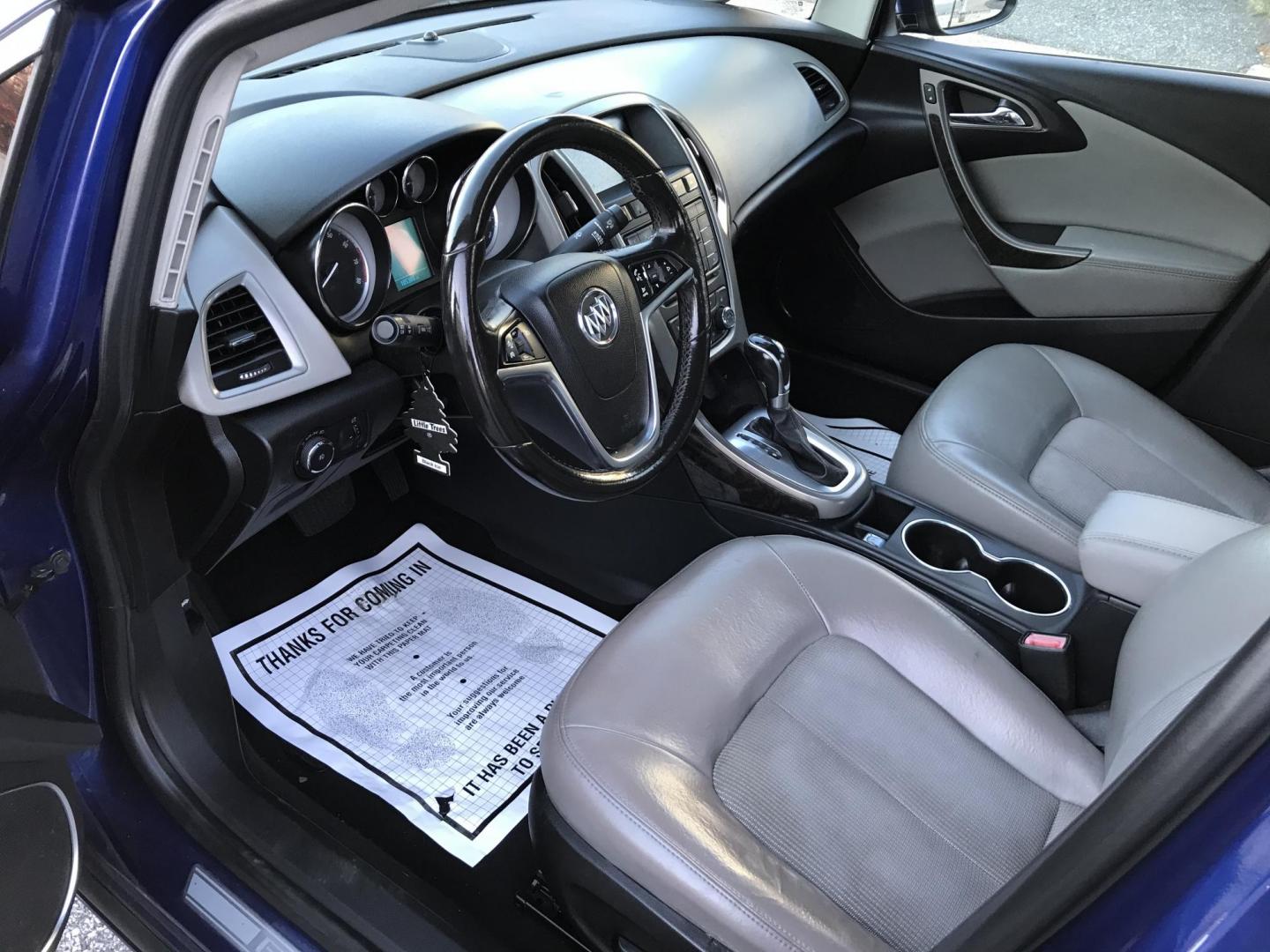 2014 Blue /Gray Buick Verano Convenience (1G4PR5SK3E4) with an 2.4L L4 DOHC 16V FFV engine, 6-Speed Automatic transmission, located at 577 Chester Pike, Prospect Park, PA, 19076, (610) 237-1015, 39.886154, -75.302338 - 2014 Buick Verano: Only 105k miles, backup camera, great on gas, SUPER CLEAN, runs LIKE NEW! This vehicle comes inspected and has been given a bumper to bumper safety check. It is very clean, reliable, and well maintained. We offer a unique pay plan that is known for being the easiest and fastest - Photo#8