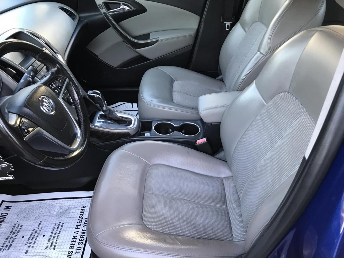 2014 Blue /Gray Buick Verano Convenience (1G4PR5SK3E4) with an 2.4L L4 DOHC 16V FFV engine, 6-Speed Automatic transmission, located at 577 Chester Pike, Prospect Park, PA, 19076, (610) 237-1015, 39.886154, -75.302338 - 2014 Buick Verano: Only 105k miles, backup camera, great on gas, SUPER CLEAN, runs LIKE NEW! This vehicle comes inspected and has been given a bumper to bumper safety check. It is very clean, reliable, and well maintained. We offer a unique pay plan that is known for being the easiest and fastest - Photo#10