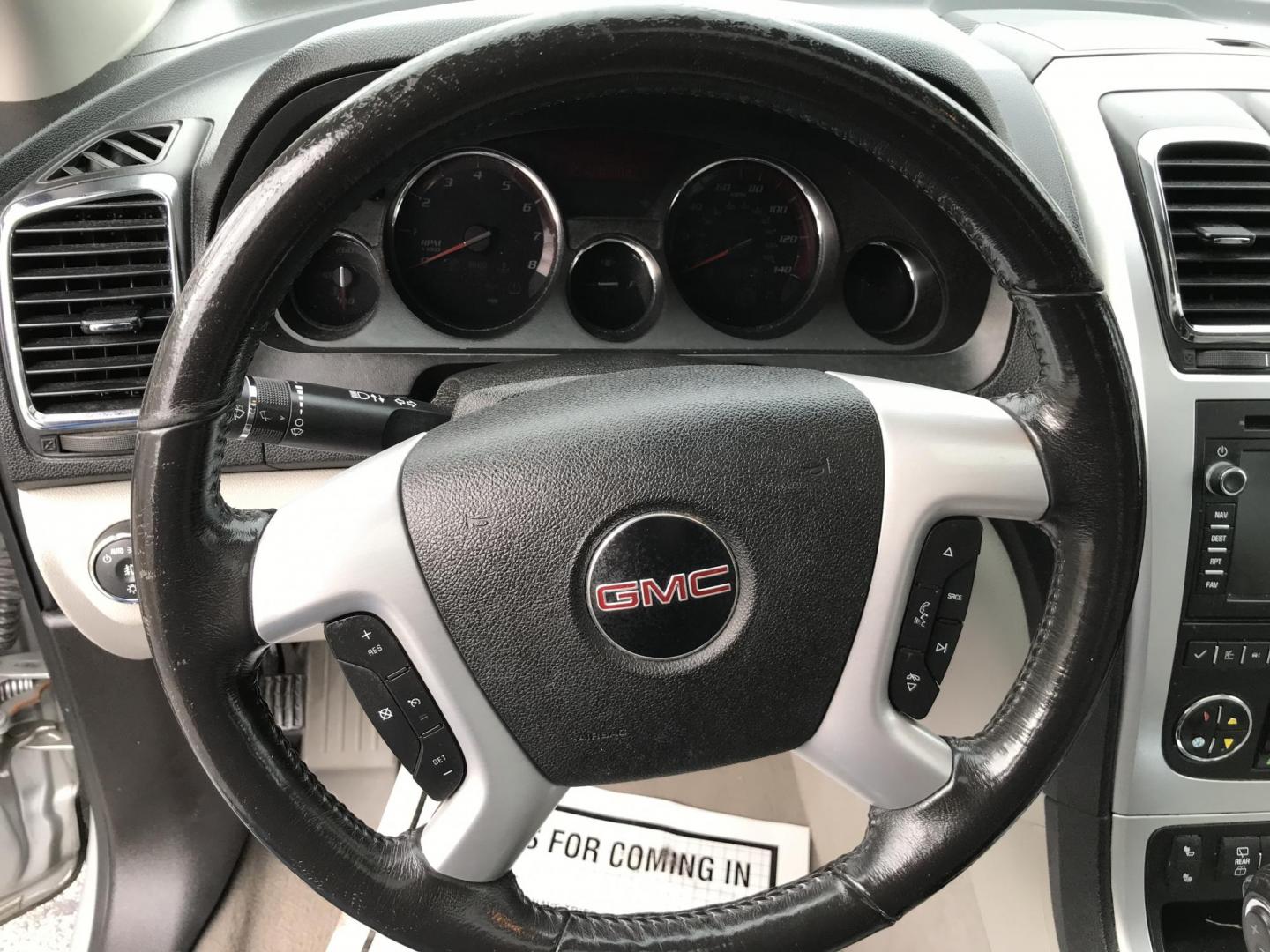 2012 Silver /Gray GMC Acadia SLT-1 AWD (1GKKVREDXCJ) with an 3.6L V6 DOHC 24V engine, 6-Speed Automatic transmission, located at 577 Chester Pike, Prospect Park, PA, 19076, (610) 237-1015, 39.886154, -75.302338 - 2012 GMC Acadia SLT: Double sunroofs, 3rd row seating, AWD, backup camera, new PA inspection, SUPER CLEAN, runs LIKE NEW! This vehicle comes inspected and has been given a bumper to bumper safety check. It is very clean, reliable, and well maintained. We offer a unique pay plan that is known for - Photo#12