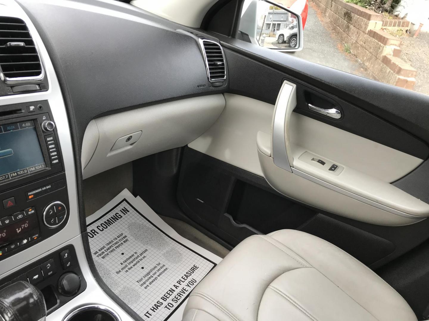 2012 Silver /Gray GMC Acadia SLT-1 AWD (1GKKVREDXCJ) with an 3.6L V6 DOHC 24V engine, 6-Speed Automatic transmission, located at 577 Chester Pike, Prospect Park, PA, 19076, (610) 237-1015, 39.886154, -75.302338 - 2012 GMC Acadia SLT: Double sunroofs, 3rd row seating, AWD, backup camera, new PA inspection, SUPER CLEAN, runs LIKE NEW! This vehicle comes inspected and has been given a bumper to bumper safety check. It is very clean, reliable, and well maintained. We offer a unique pay plan that is known for - Photo#16