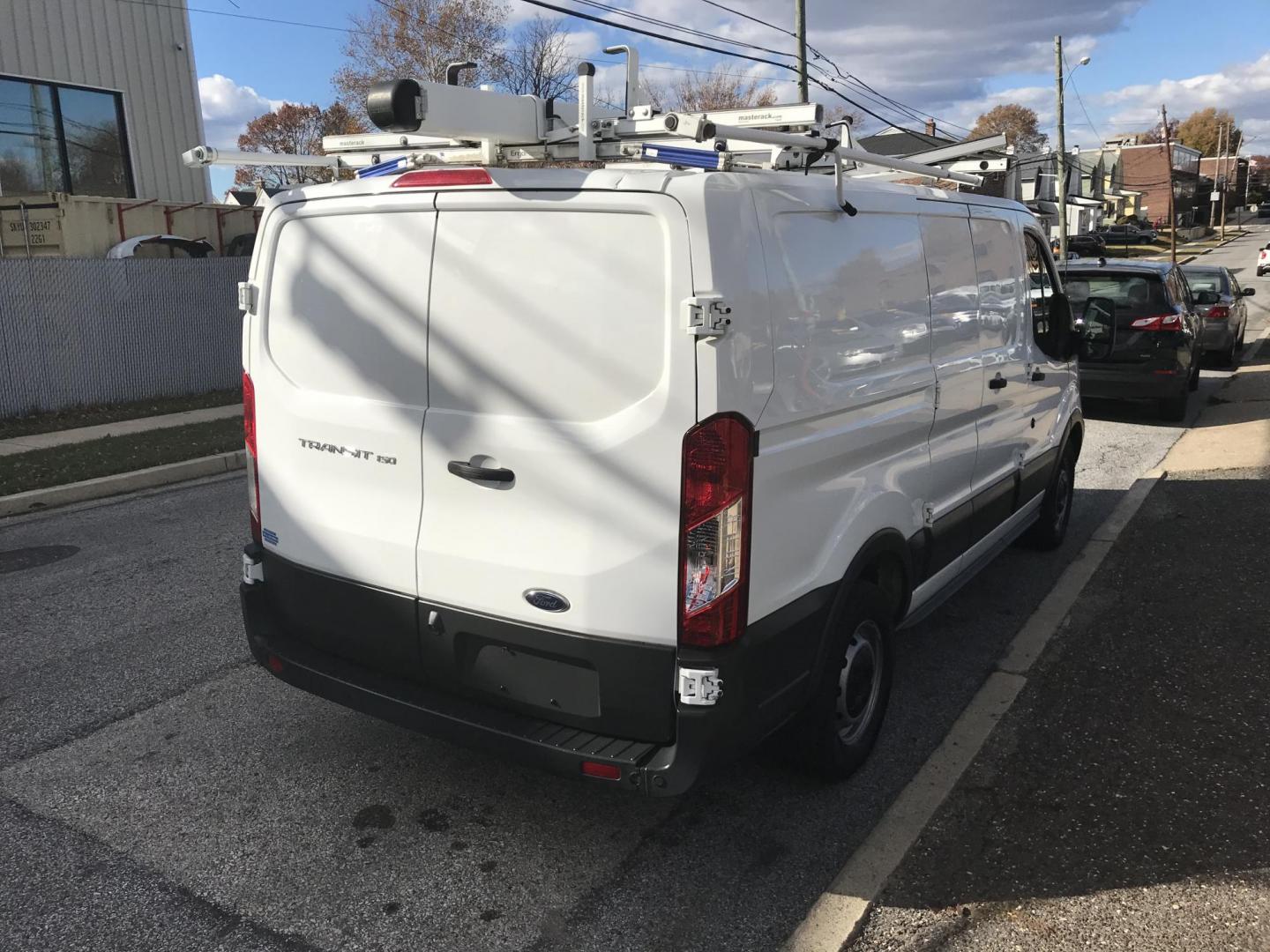 2017 White /Gray Ford Transit 150 Van Low Roof 60/40 Pass. 130-in. WB (1FTYE1ZM6HK) with an 3.7L V6 DOHC 24V engine, 6A transmission, located at 577 Chester Pike, Prospect Park, PA, 19076, (610) 237-1015, 39.886154, -75.302338 - Photo#4