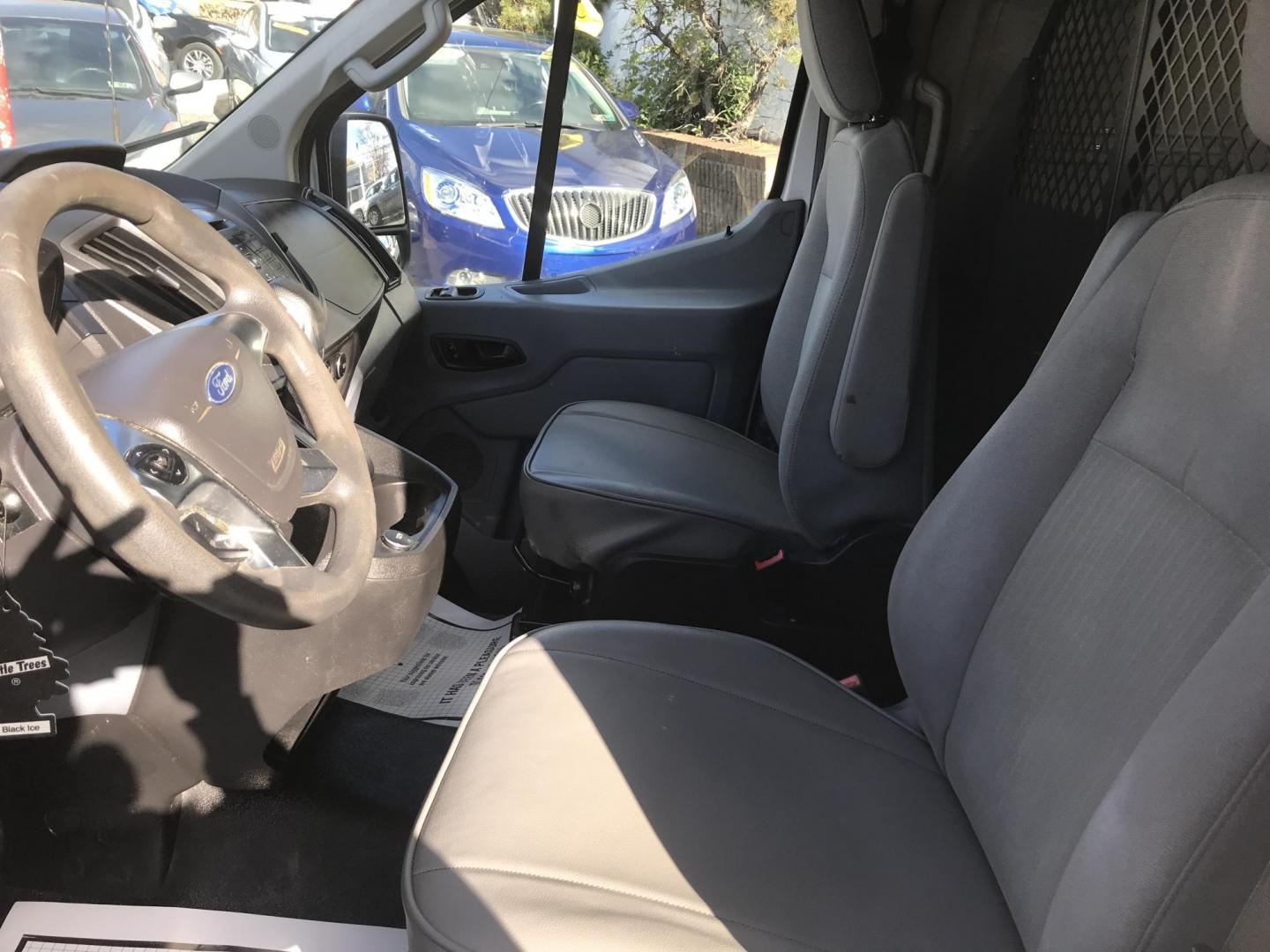 2017 White /Gray Ford Transit 150 Van Low Roof 60/40 Pass. 130-in. WB (1FTYE1ZM6HK) with an 3.7L V6 DOHC 24V engine, 6A transmission, located at 577 Chester Pike, Prospect Park, PA, 19076, (610) 237-1015, 39.886154, -75.302338 - Photo#9