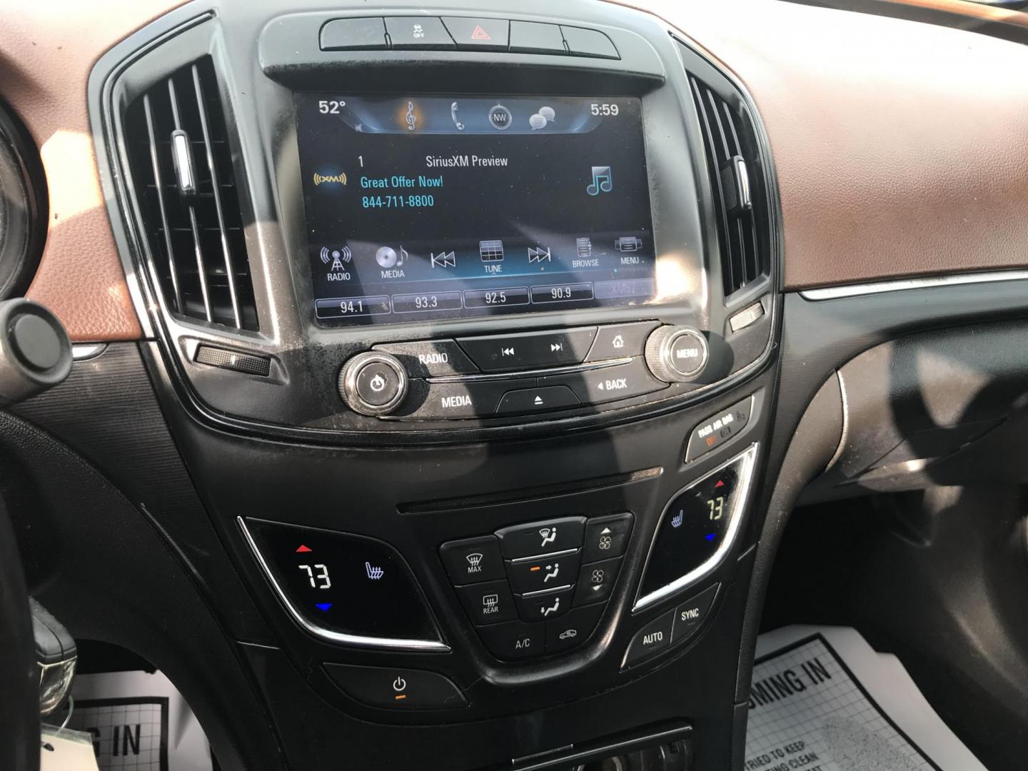 2017 Black /Black Buick Regal Leather AWD (2G4GM5EX9H9) with an 2.0L L4 DOHC 16V TURBO engine, 6A transmission, located at 577 Chester Pike, Prospect Park, PA, 19076, (610) 237-1015, 39.886154, -75.302338 - Photo#15