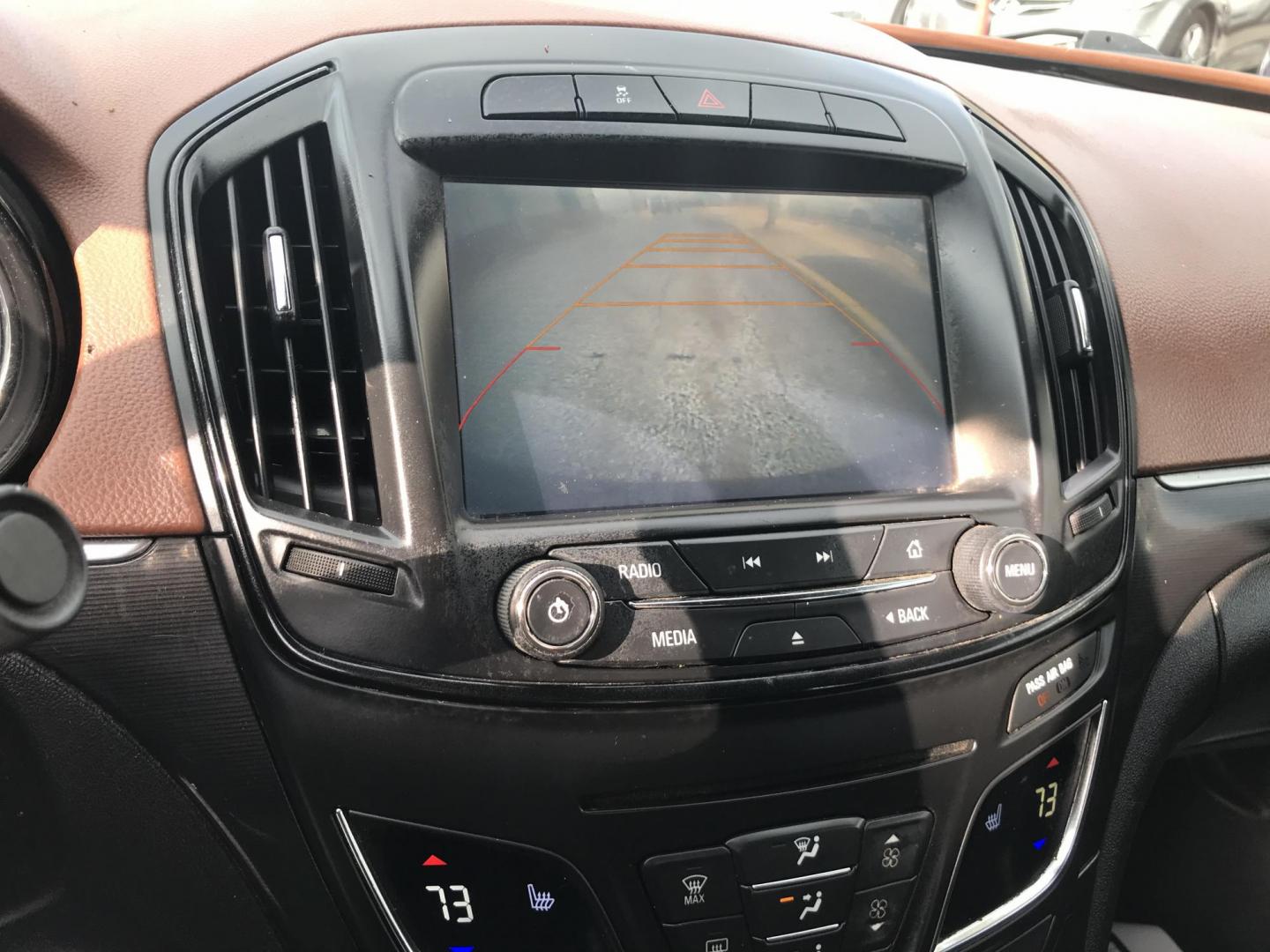 2017 Black /Black Buick Regal Leather AWD (2G4GM5EX9H9) with an 2.0L L4 DOHC 16V TURBO engine, 6A transmission, located at 577 Chester Pike, Prospect Park, PA, 19076, (610) 237-1015, 39.886154, -75.302338 - Photo#16