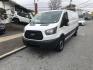 2015 White /Gray Ford Transit 250 Van Low Roof 60/40 Pass. 148-in. WB (1FTNR2ZM8FK) with an 3.7L V6 DOHC 24V engine, 6A transmission, located at 577 Chester Pike, Prospect Park, PA, 19076, (610) 237-1015, 39.886154, -75.302338 - 2015 Ford Transit 250: Extended wheelbase, multiple pieces of shelving, partition, FLEET MAINTAINED, runs LIKE NEW! This vehicle comes inspected and has been given a bumper to bumper safety check. It is very clean, reliable, and well maintained. We offer a unique pay plan that is known for being - Photo#2