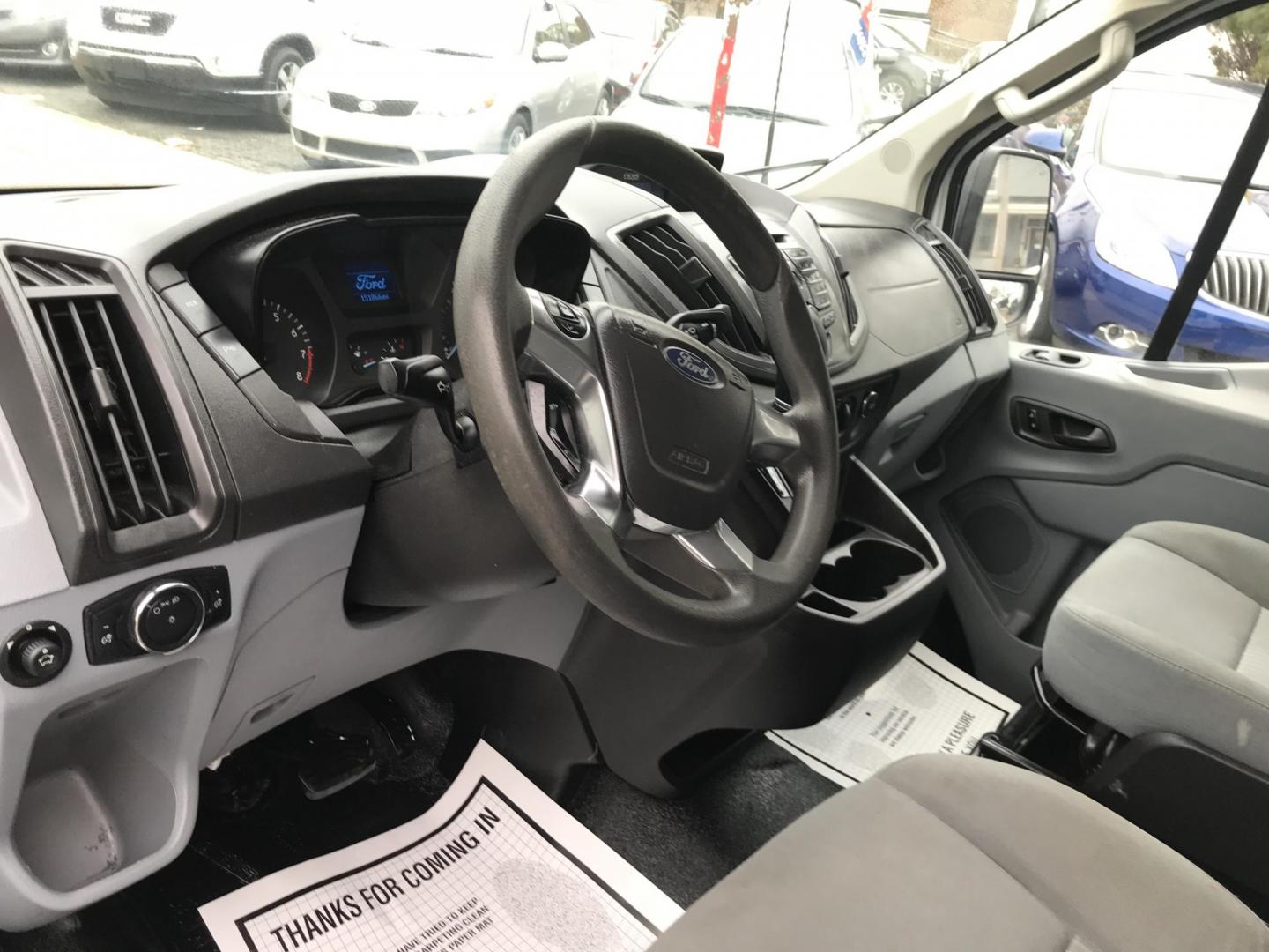 2015 White /Gray Ford Transit 250 Van Low Roof 60/40 Pass. 148-in. WB (1FTNR2ZM8FK) with an 3.7L V6 DOHC 24V engine, 6A transmission, located at 577 Chester Pike, Prospect Park, PA, 19076, (610) 237-1015, 39.886154, -75.302338 - 2015 Ford Transit 250: Extended wheelbase, multiple pieces of shelving, partition, FLEET MAINTAINED, runs LIKE NEW! This vehicle comes inspected and has been given a bumper to bumper safety check. It is very clean, reliable, and well maintained. We offer a unique pay plan that is known for being - Photo#11