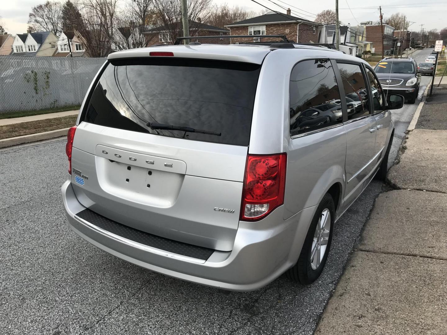 2011 Silver /Black Dodge Grand Caravan Crew (2D4RN5DG9BR) with an 3.6L V6 DOHC 24V engine, 6-Speed Automatic transmission, located at 577 Chester Pike, Prospect Park, PA, 19076, (610) 237-1015, 39.886154, -75.302338 - 2011 Dodge Grand Caravan Crew: Backup camera, stow and go seating, new PA inspection, SUPER CLEAN, runs LIKE NEW! This vehicle comes inspected and has been given a bumper to bumper safety check. It is very clean, reliable, and well maintained. We offer a unique pay plan that is known for being th - Photo#4