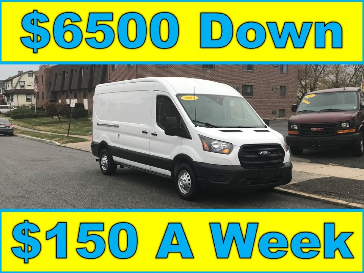 2020 White /Gray Ford Transit 250 Van Med. Roof w/Sliding Pass. 148-in. WB (1FTBR2C82LK) with an 3.5L V6 DOHC 24V engine, 6A transmission, located at 577 Chester Pike, Prospect Park, PA, 19076, (610) 237-1015, 39.886154, -75.302338 - 2020 Ford Transit Medium Roof: Has multiple pieces of shelving, backup camera, partition, new PA inspection, FLEET MAINTAINED This vehicle comes inspected and has been given a bumper to bumper safety check. It is very clean, reliable, and well maintained. We offer a unique pay plan that is known - Photo#0