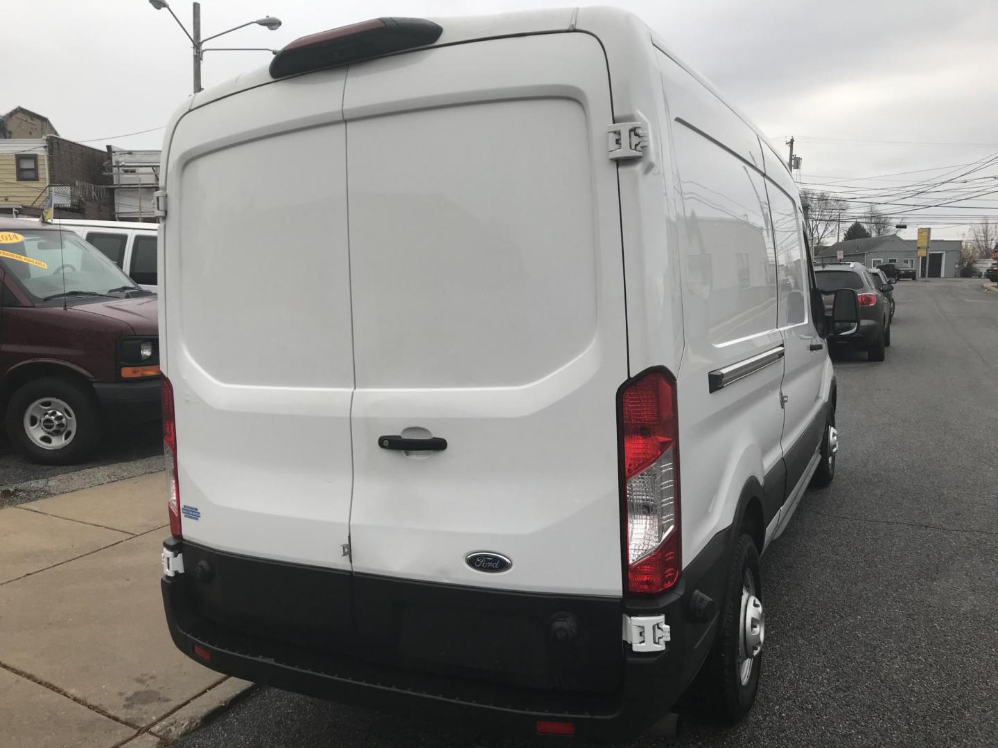 2020 White /Gray Ford Transit 250 Van Med. Roof w/Sliding Pass. 148-in. WB (1FTBR2C82LK) with an 3.5L V6 DOHC 24V engine, 6A transmission, located at 577 Chester Pike, Prospect Park, PA, 19076, (610) 237-1015, 39.886154, -75.302338 - 2020 Ford Transit Medium Roof: Has multiple pieces of shelving, backup camera, partition, new PA inspection, FLEET MAINTAINED This vehicle comes inspected and has been given a bumper to bumper safety check. It is very clean, reliable, and well maintained. We offer a unique pay plan that is known - Photo#6