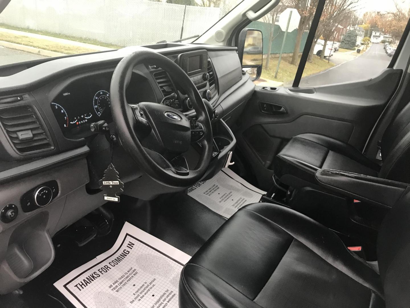 2020 White /Gray Ford Transit 250 Van Med. Roof w/Sliding Pass. 148-in. WB (1FTBR2C82LK) with an 3.5L V6 DOHC 24V engine, 6A transmission, located at 577 Chester Pike, Prospect Park, PA, 19076, (610) 237-1015, 39.886154, -75.302338 - 2020 Ford Transit Medium Roof: Has multiple pieces of shelving, backup camera, partition, new PA inspection, FLEET MAINTAINED This vehicle comes inspected and has been given a bumper to bumper safety check. It is very clean, reliable, and well maintained. We offer a unique pay plan that is known - Photo#7