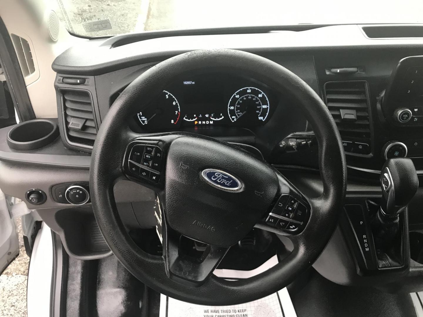 2020 White /Gray Ford Transit 250 Van Med. Roof w/Sliding Pass. 148-in. WB (1FTBR2C82LK) with an 3.5L V6 DOHC 24V engine, 6A transmission, located at 577 Chester Pike, Prospect Park, PA, 19076, (610) 237-1015, 39.886154, -75.302338 - 2020 Ford Transit Medium Roof: Has multiple pieces of shelving, backup camera, partition, new PA inspection, FLEET MAINTAINED This vehicle comes inspected and has been given a bumper to bumper safety check. It is very clean, reliable, and well maintained. We offer a unique pay plan that is known - Photo#11