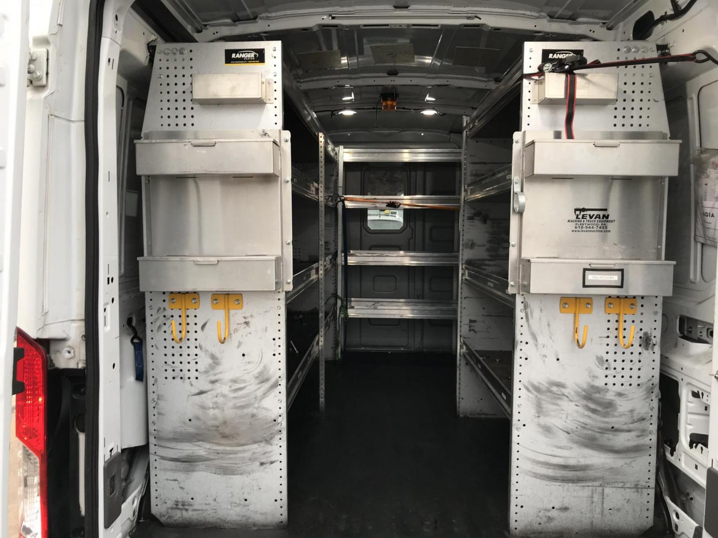 2020 White /Gray Ford Transit 250 Van Med. Roof w/Sliding Pass. 148-in. WB (1FTBR2C82LK) with an 3.5L V6 DOHC 24V engine, 6A transmission, located at 577 Chester Pike, Prospect Park, PA, 19076, (610) 237-1015, 39.886154, -75.302338 - 2020 Ford Transit Medium Roof: Has multiple pieces of shelving, backup camera, partition, new PA inspection, FLEET MAINTAINED This vehicle comes inspected and has been given a bumper to bumper safety check. It is very clean, reliable, and well maintained. We offer a unique pay plan that is known - Photo#15