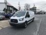 2018 White /Gray Ford Transit 150 Van Low Roof w/Sliding Pass. 148-in. WB (1FTYE2YM2JK) with an 3.7L V6 DOHC 24V engine, 6A transmission, located at 577 Chester Pike, Prospect Park, PA, 19076, (610) 237-1015, 39.886154, -75.302338 - Photo#2
