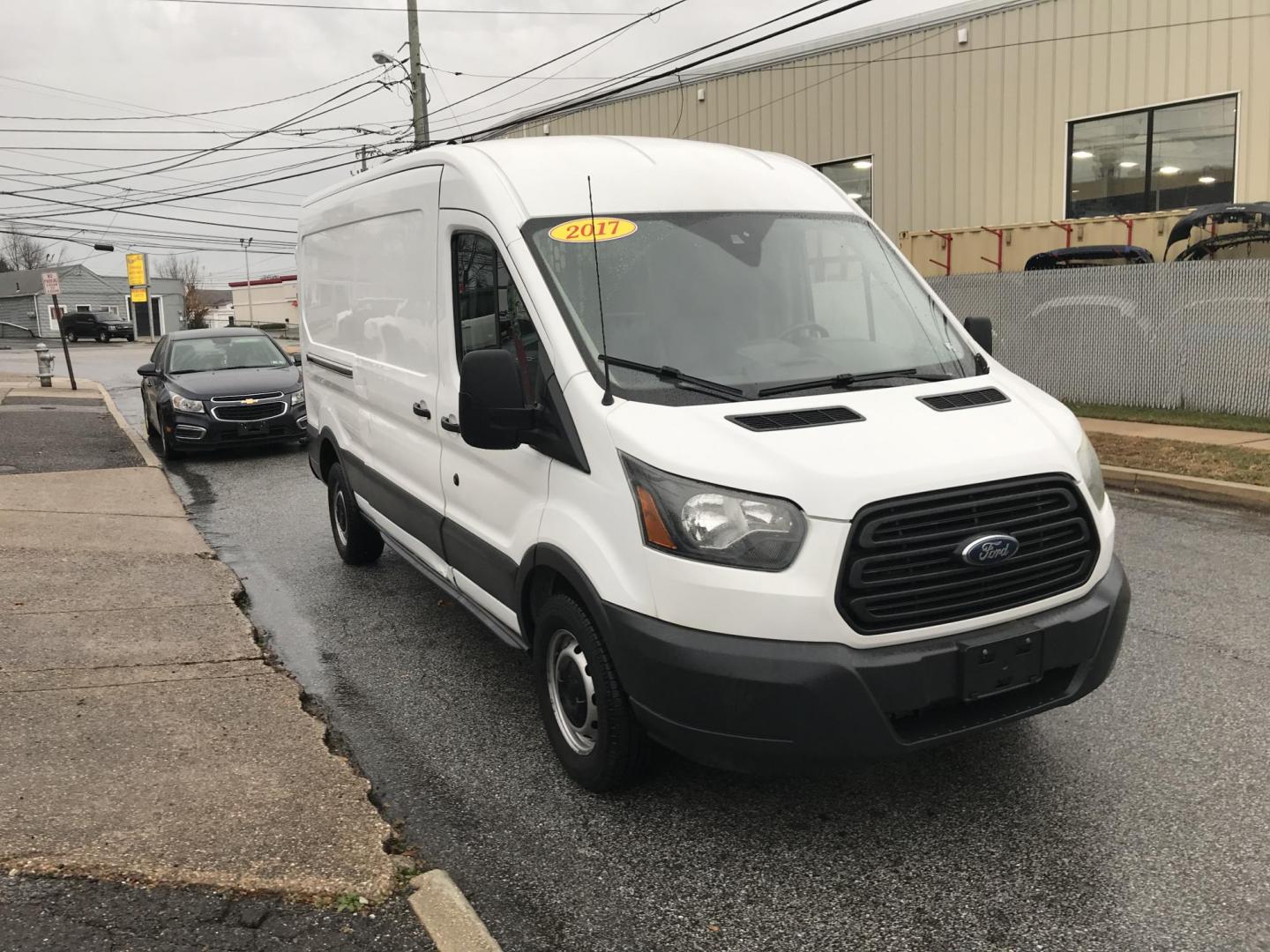 2017 White Ford Transit 250 Van Med. Roof w/Sliding Pass. 148-in. WB (1FTYR2CM0HK) with an 3.7L V6 DOHC 24V engine, 6A transmission, located at 577 Chester Pike, Prospect Park, PA, 19076, (610) 237-1015, 39.886154, -75.302338 - 2017 Ford Transit 250 Medium Roof: Only 139k miles, backup camera, shelving, FLEET MAINTAINED, runs LIKE NEW! This vehicle comes inspected and has been given a bumper to bumper safety check. It is very clean, reliable, and well maintained. We offer a unique pay plan that is known for being the ea - Photo#3