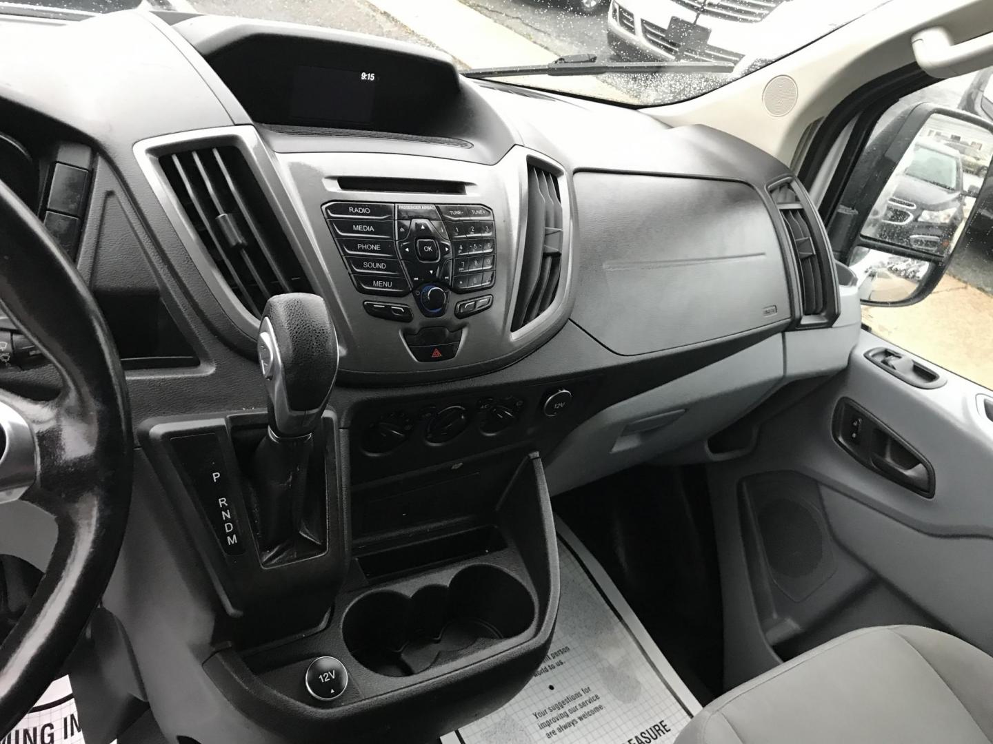 2017 White Ford Transit 250 Van Med. Roof w/Sliding Pass. 148-in. WB (1FTYR2CM0HK) with an 3.7L V6 DOHC 24V engine, 6A transmission, located at 577 Chester Pike, Prospect Park, PA, 19076, (610) 237-1015, 39.886154, -75.302338 - 2017 Ford Transit 250 Medium Roof: Only 139k miles, backup camera, shelving, FLEET MAINTAINED, runs LIKE NEW! This vehicle comes inspected and has been given a bumper to bumper safety check. It is very clean, reliable, and well maintained. We offer a unique pay plan that is known for being the ea - Photo#11