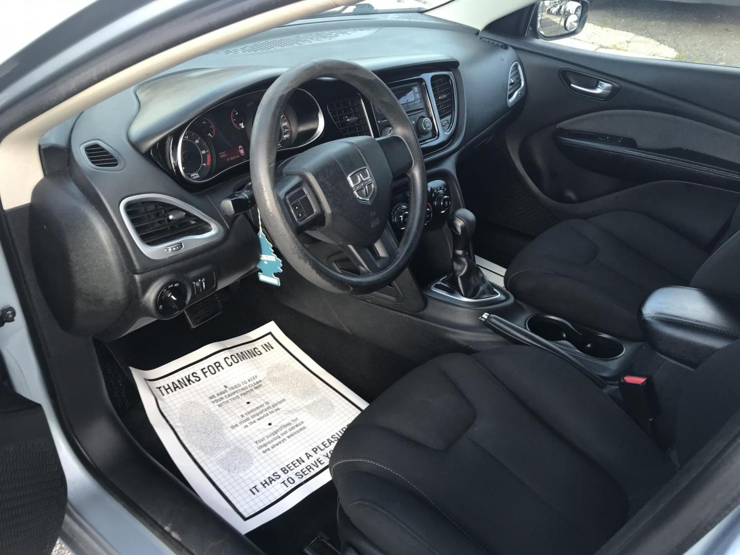 2013 Blue /Gray Dodge Dart SXT (1C3CDFBA6DD) with an 2.0L L4 DOHC 16V TURBO engine, Automatic transmission, located at 577 Chester Pike, Prospect Park, PA, 19076, (610) 237-1015, 39.886154, -75.302338 - 2013 Dodge Dart SXT: Only 73k miles, new PA inspection, great on gas, SUPER CLEAN, runs LIKE NEW! This vehicle comes inspected and has been given a bumper to bumper safety check. It is very clean, reliable, and well maintained. We offer a unique pay plan that is known for being the easiest and fa - Photo#7