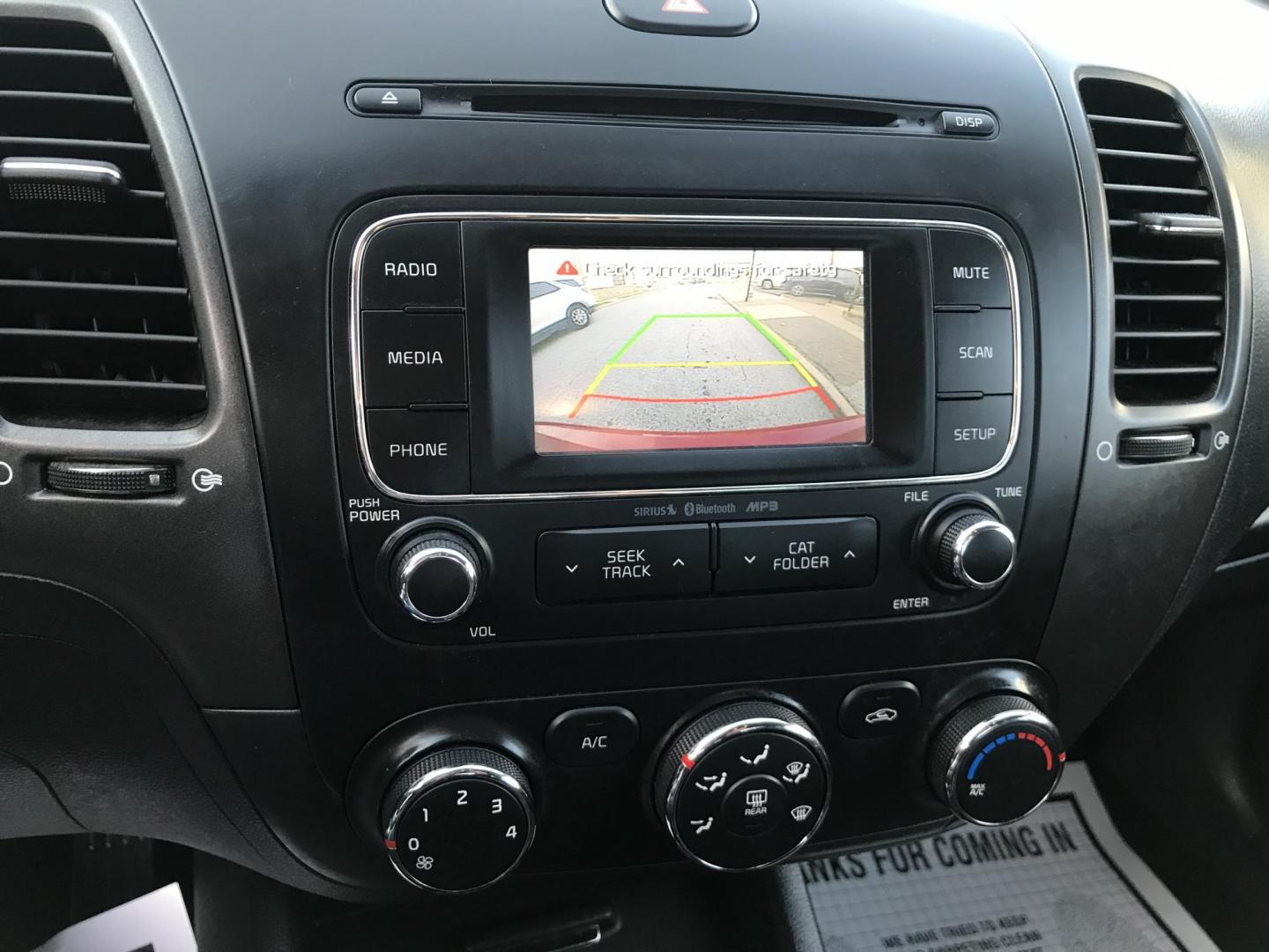 2016 Red /Gray Kia Forte EX (KNAFX4A64G5) with an 1.8L L4 DOHC 16V engine, 6-Speed Automatic transmission, located at 577 Chester Pike, Prospect Park, PA, 19076, (610) 237-1015, 39.886154, -75.302338 - Photo#12