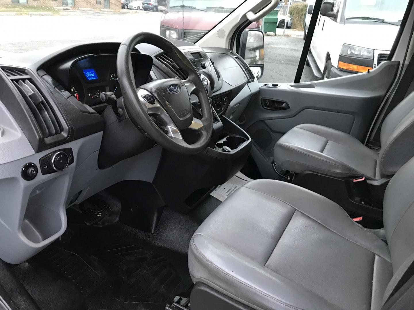 2017 White /Gray Ford Transit 250 Van Low Roof w/Sliding Pass. 130-in. WB (1FTYR1YM0HK) with an 3.7L V6 DOHC 24V engine, 6A transmission, located at 577 Chester Pike, Prospect Park, PA, 19076, (610) 237-1015, 39.886154, -75.302338 - 2017 Ford Transit 250 Low Roof: Only 128k miles, shelving, backup camera, new PA inspection, FLEET MAINTAINED, runs LIKE NEW! This vehicle comes inspected and has been given a bumper to bumper safety check. It is very clean, reliable, and well maintained. We offer a unique pay plan that is known - Photo#6