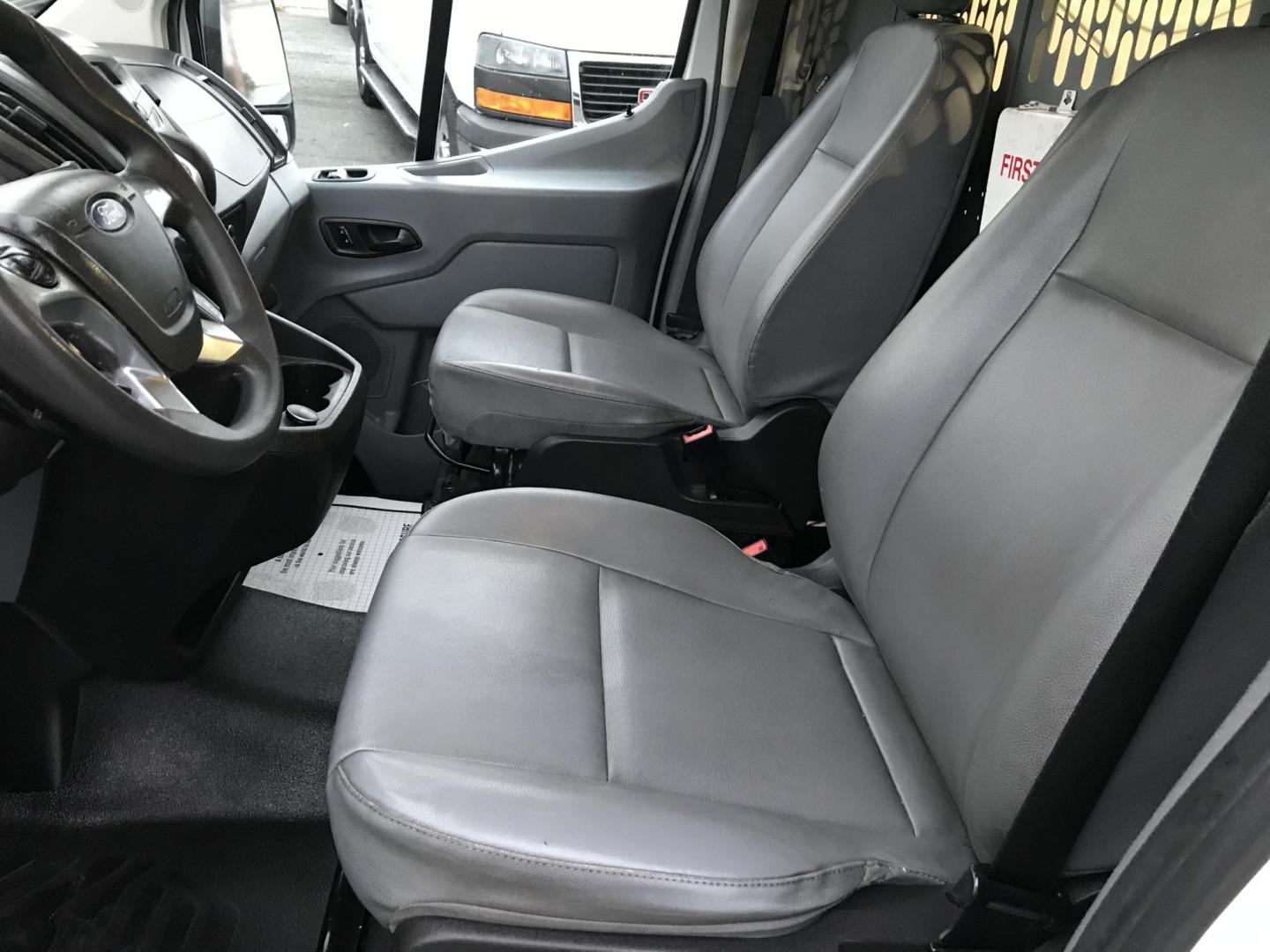 2017 White /Gray Ford Transit 250 Van Low Roof w/Sliding Pass. 130-in. WB (1FTYR1YM0HK) with an 3.7L V6 DOHC 24V engine, 6A transmission, located at 577 Chester Pike, Prospect Park, PA, 19076, (610) 237-1015, 39.886154, -75.302338 - 2017 Ford Transit 250 Low Roof: Only 128k miles, shelving, backup camera, new PA inspection, FLEET MAINTAINED, runs LIKE NEW! This vehicle comes inspected and has been given a bumper to bumper safety check. It is very clean, reliable, and well maintained. We offer a unique pay plan that is known - Photo#8