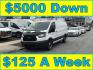 2017 White /Gray Ford Transit 250 Van Low Roof w/Sliding Pass. 130-in. WB (1FTYR1YM0HK) with an 3.7L V6 DOHC 24V engine, 6A transmission, located at 577 Chester Pike, Prospect Park, PA, 19076, (610) 237-1015, 39.886154, -75.302338 - 2017 Ford Transit 250 Low Roof: Only 128k miles, shelving, backup camera, new PA inspection, FLEET MAINTAINED, runs LIKE NEW! This vehicle comes inspected and has been given a bumper to bumper safety check. It is very clean, reliable, and well maintained. We offer a unique pay plan that is known - Photo#0