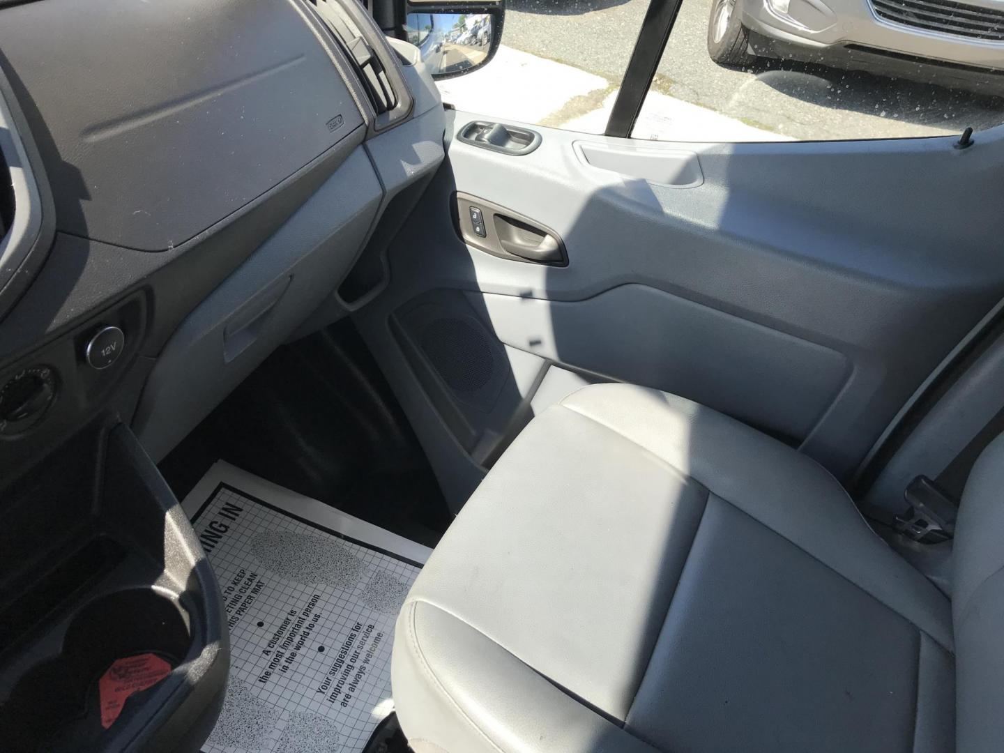2017 White /Gray Ford Transit 250 Van Low Roof w/Sliding Pass. 130-in. WB (1FTYR1YM0HK) with an 3.7L V6 DOHC 24V engine, 6A transmission, located at 577 Chester Pike, Prospect Park, PA, 19076, (610) 237-1015, 39.886154, -75.302338 - 2017 Ford Transit 250 Low Roof: Only 128k miles, shelving, backup camera, new PA inspection, FLEET MAINTAINED, runs LIKE NEW! This vehicle comes inspected and has been given a bumper to bumper safety check. It is very clean, reliable, and well maintained. We offer a unique pay plan that is known - Photo#13